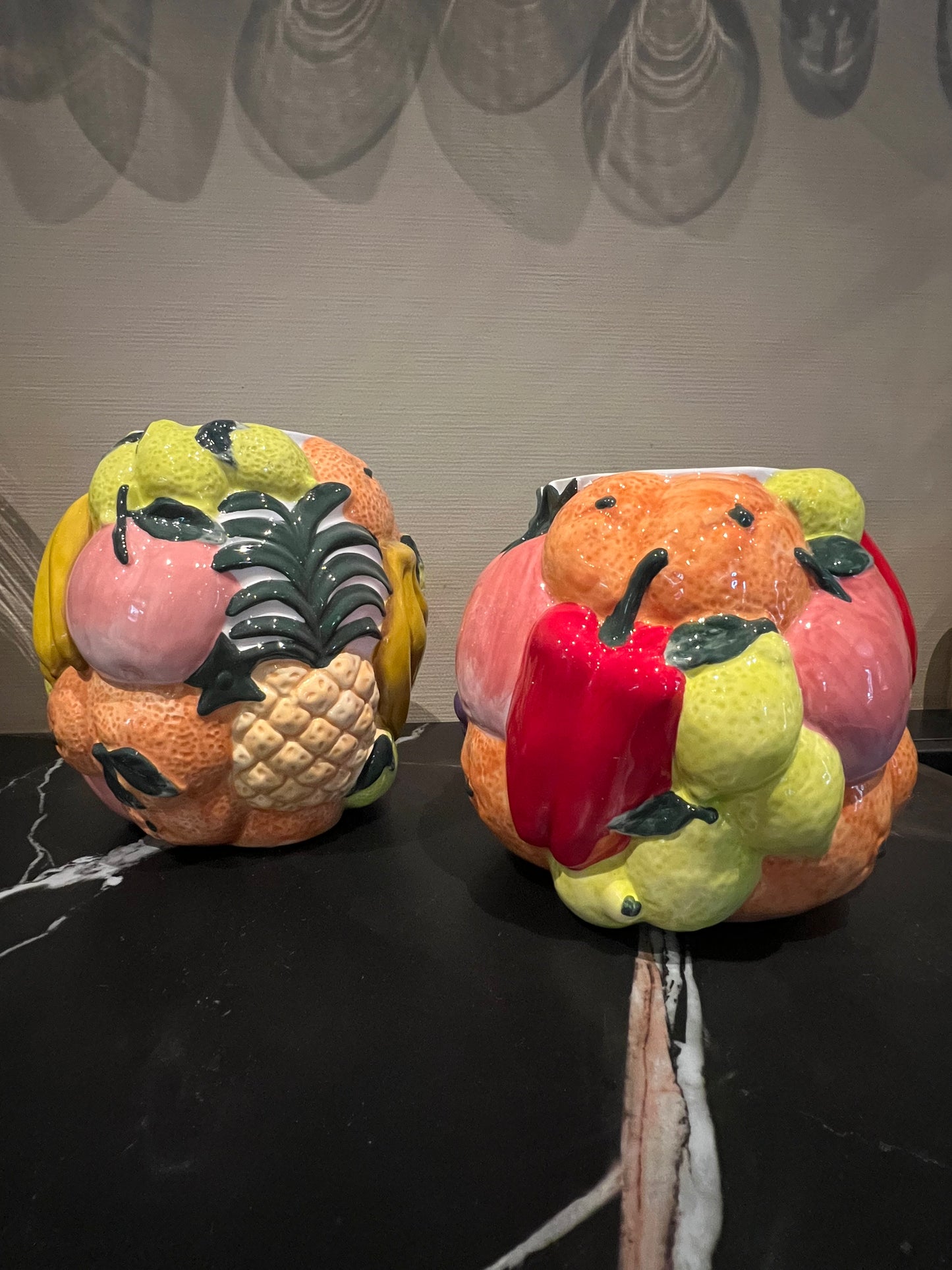 Aardewerk vaas 'Multi fruit' L