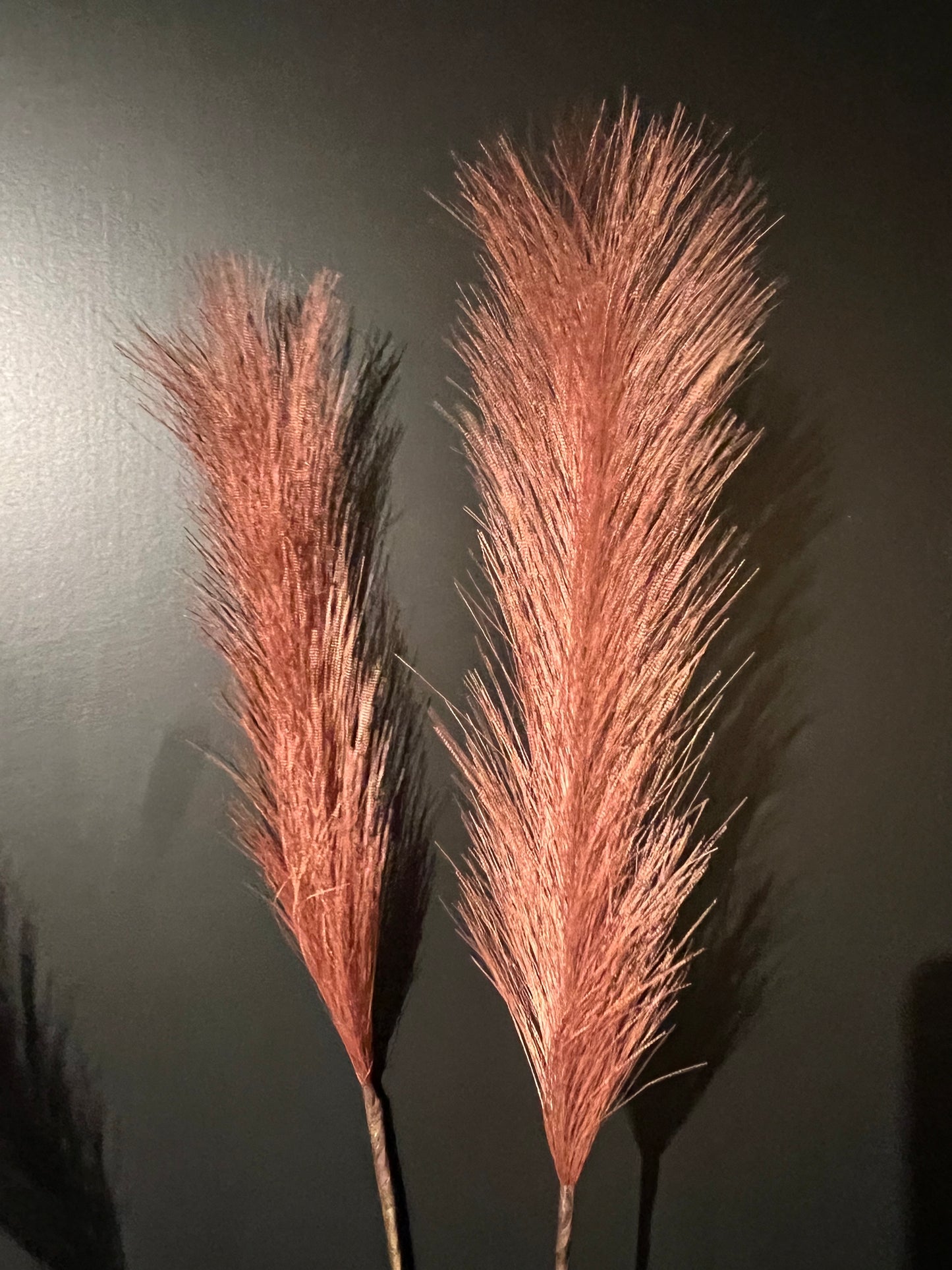Kunsttak pluim oud roze XL