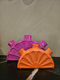Vaas Limon fuchsia en oranje set