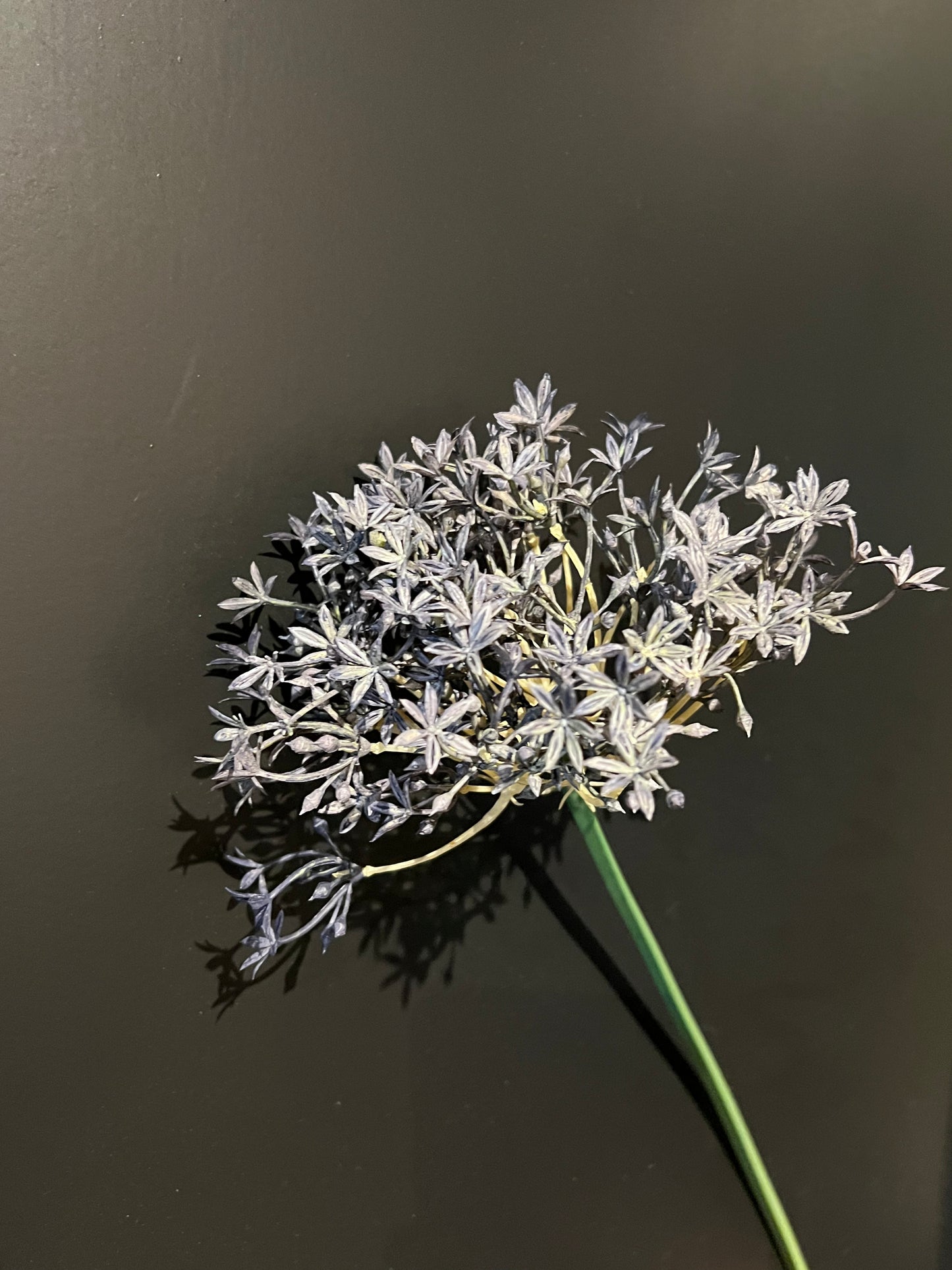 Kunstbloem bol blauw
