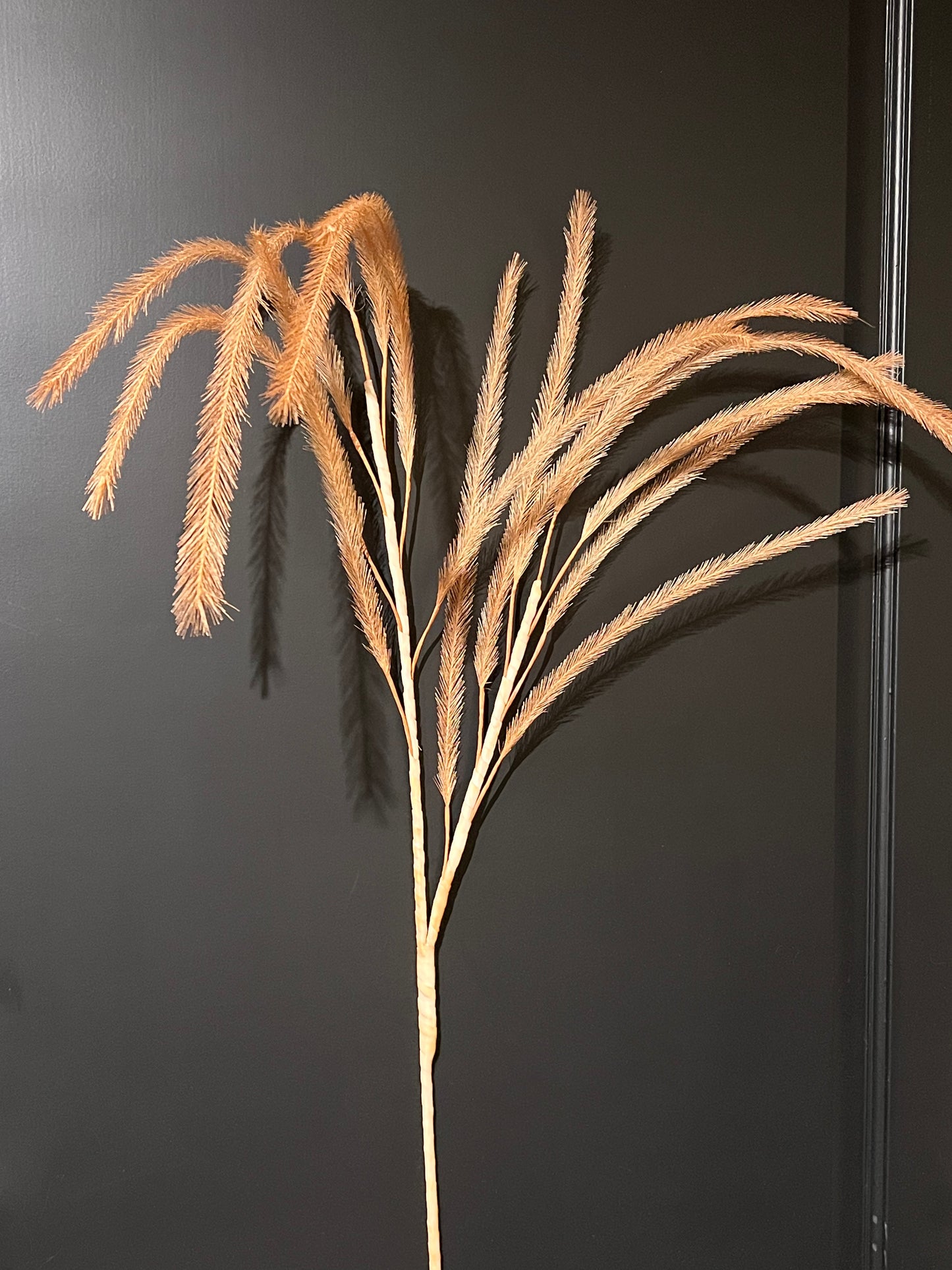 Kunsttak pluimen oranje xxl