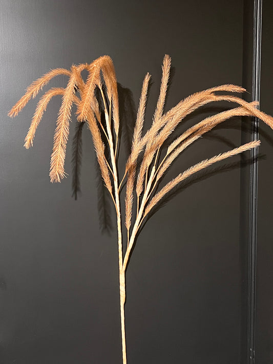 Kunsttak pluimen oranje xxl