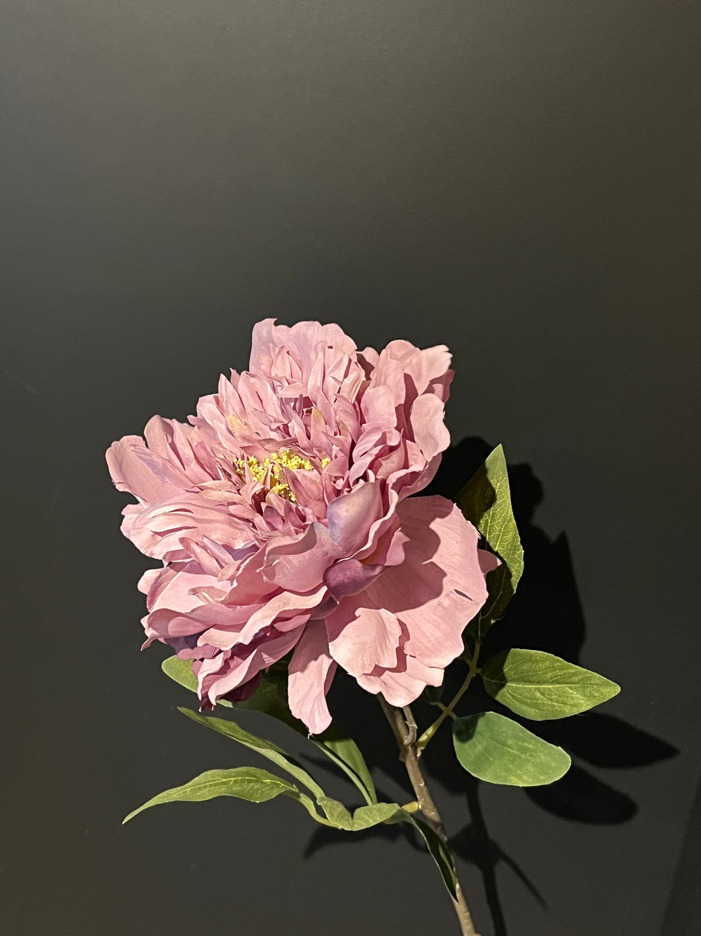 Kunstbloem pioen lila