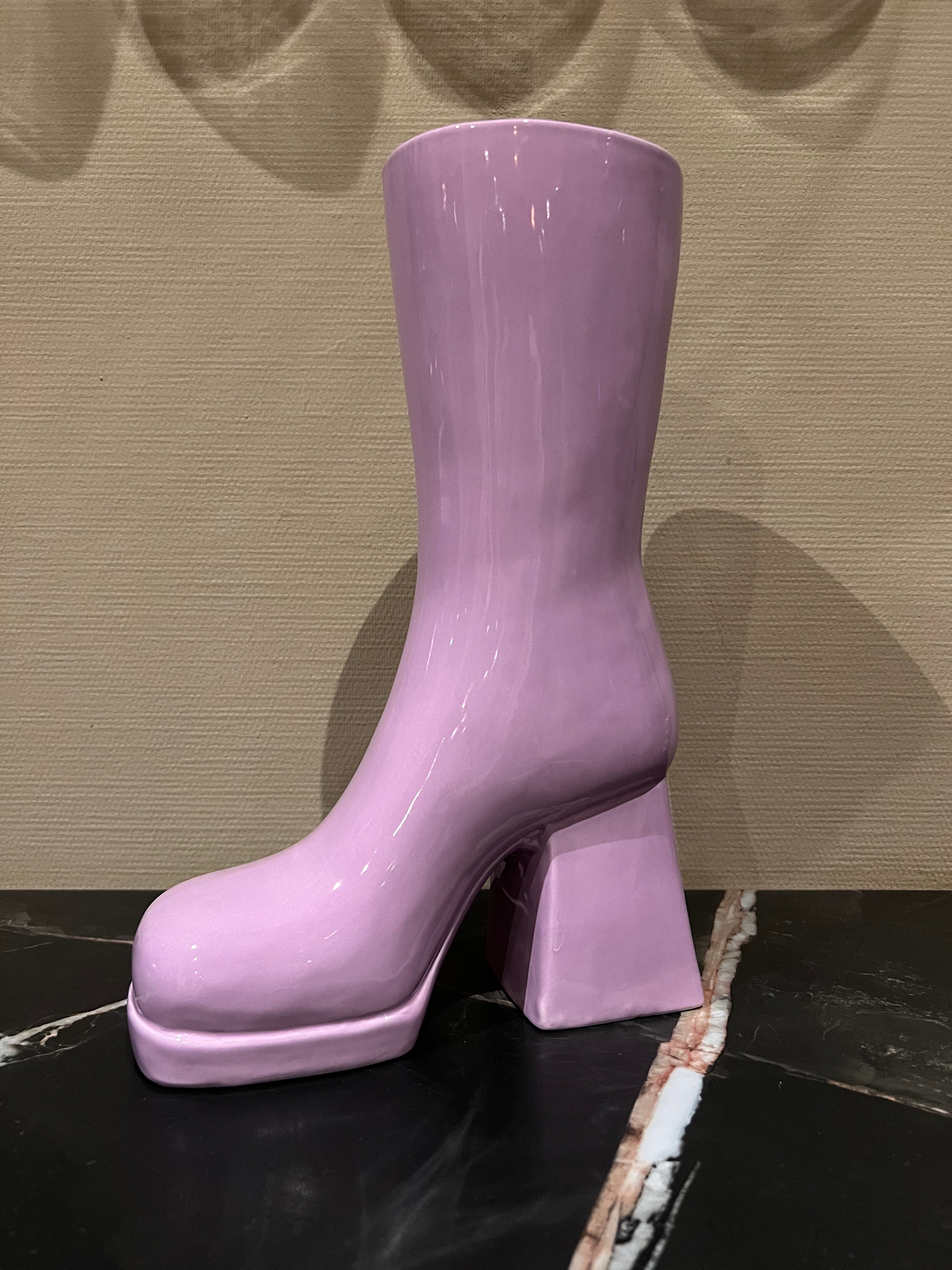 Vaas retro laars paars