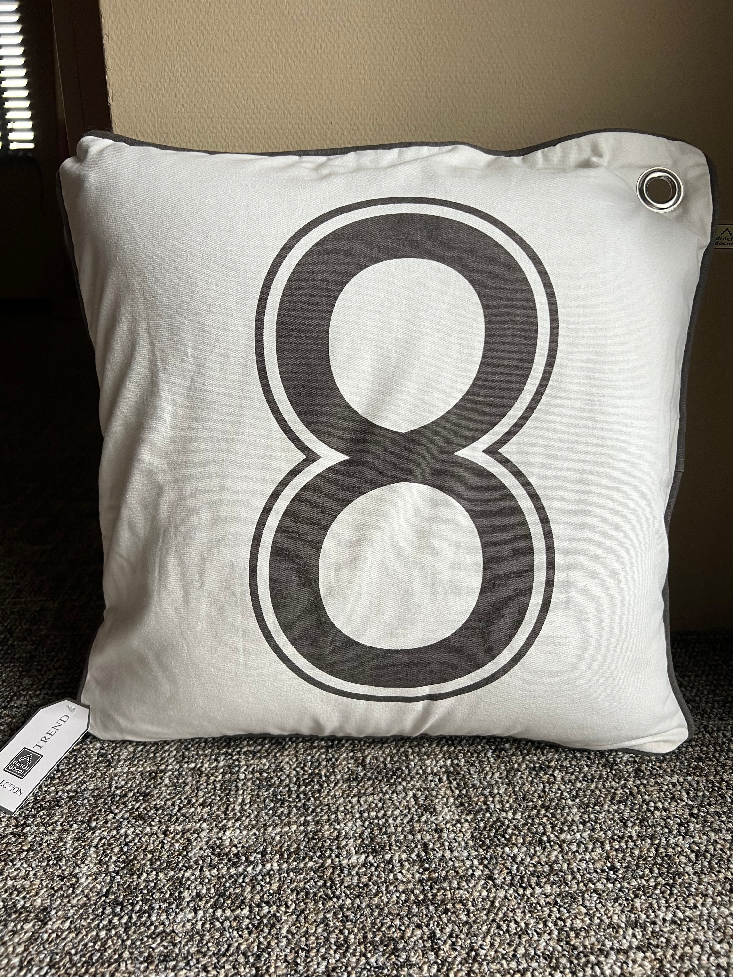 kussenhoes Rudder grijs