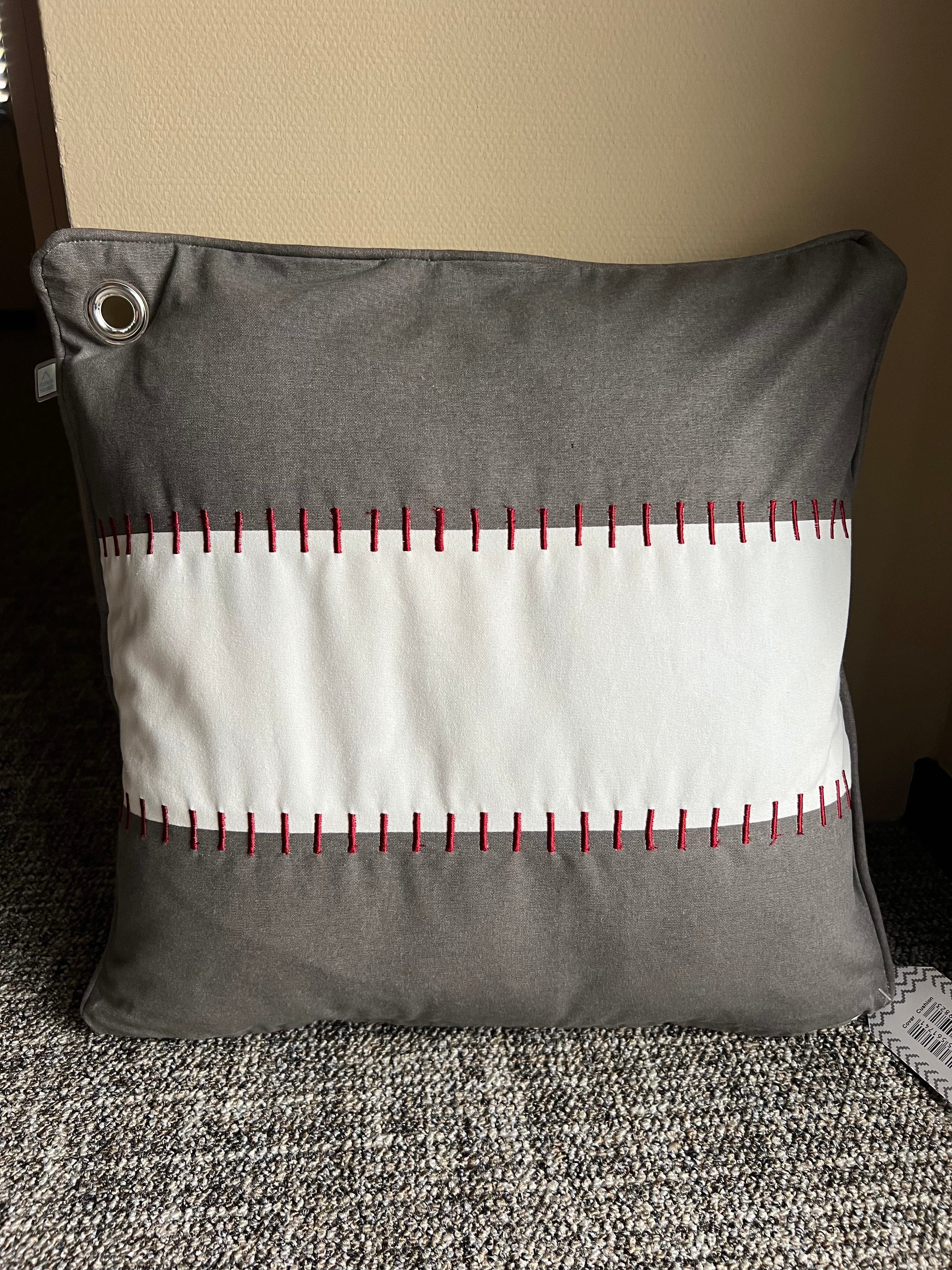 kussenhoes Rudder grijs