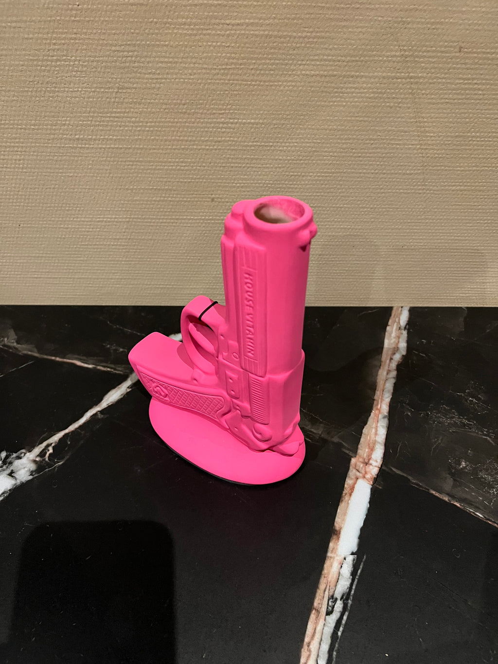 Housevitamin vaas Gun roze 22 cm