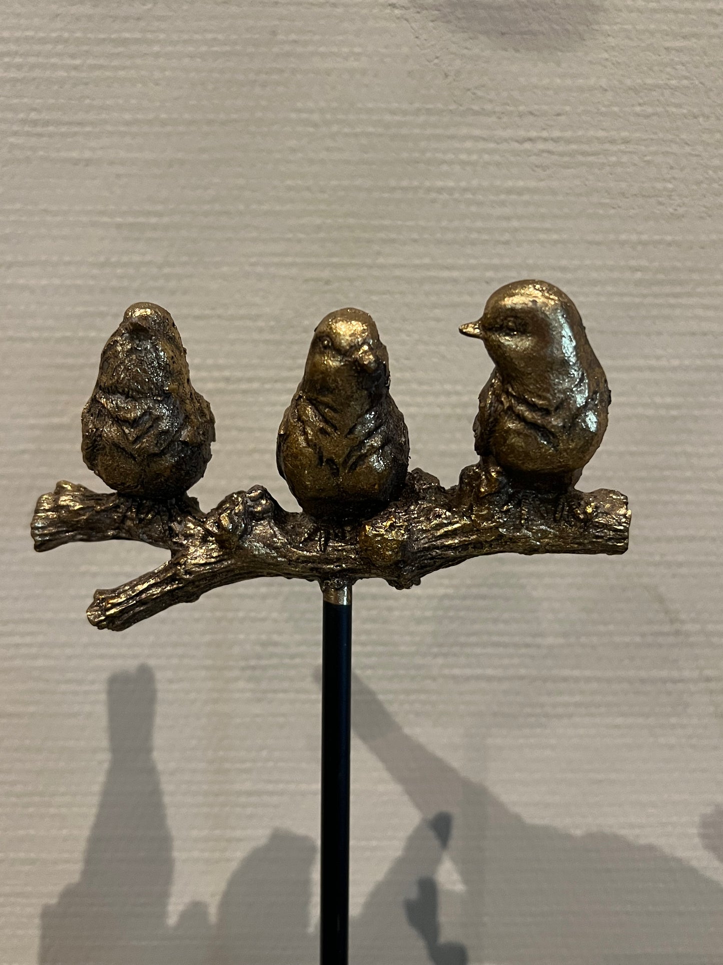 Vogels Beeldje op Sokkel 23 cm