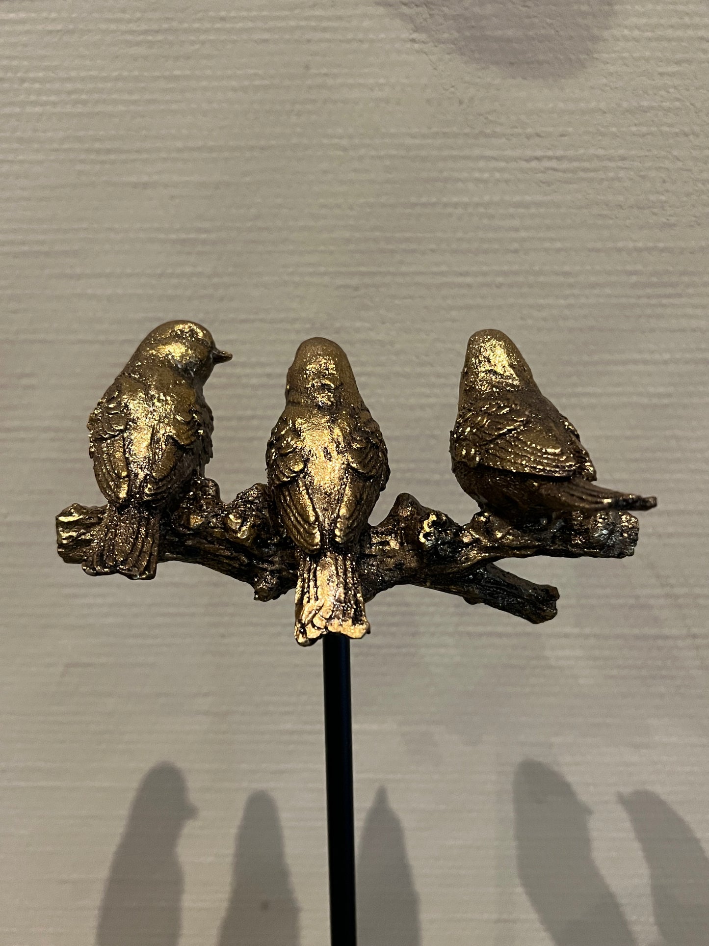 Vogels Beeldje op Sokkel 23 cm