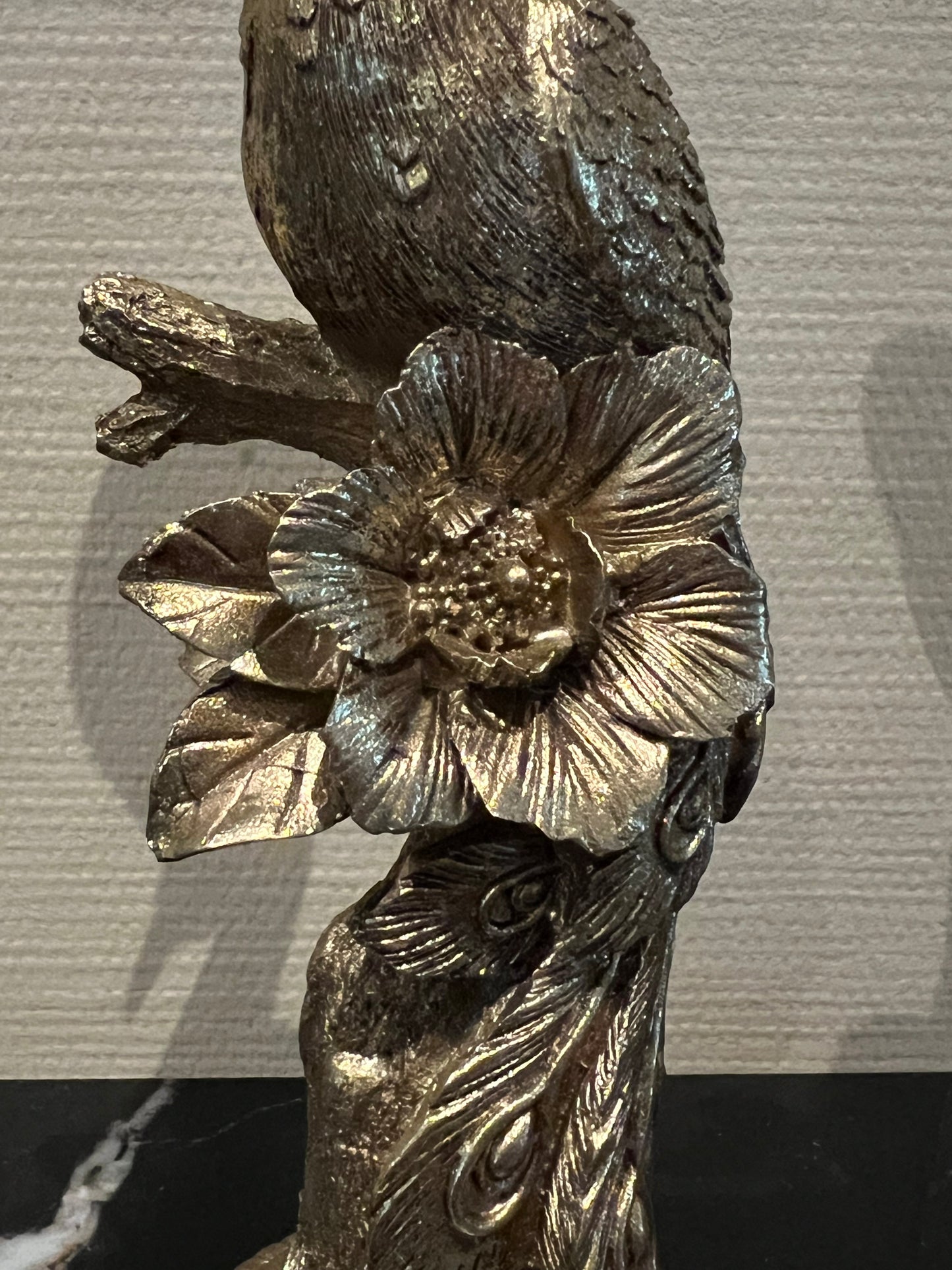 Vogel kaarshouder 29 cm
