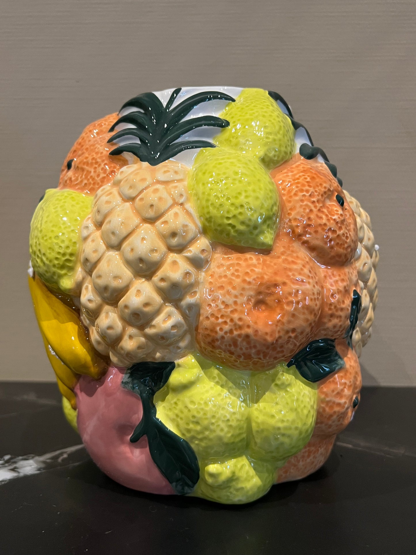Aardewerk vaas 'Multi fruit' L