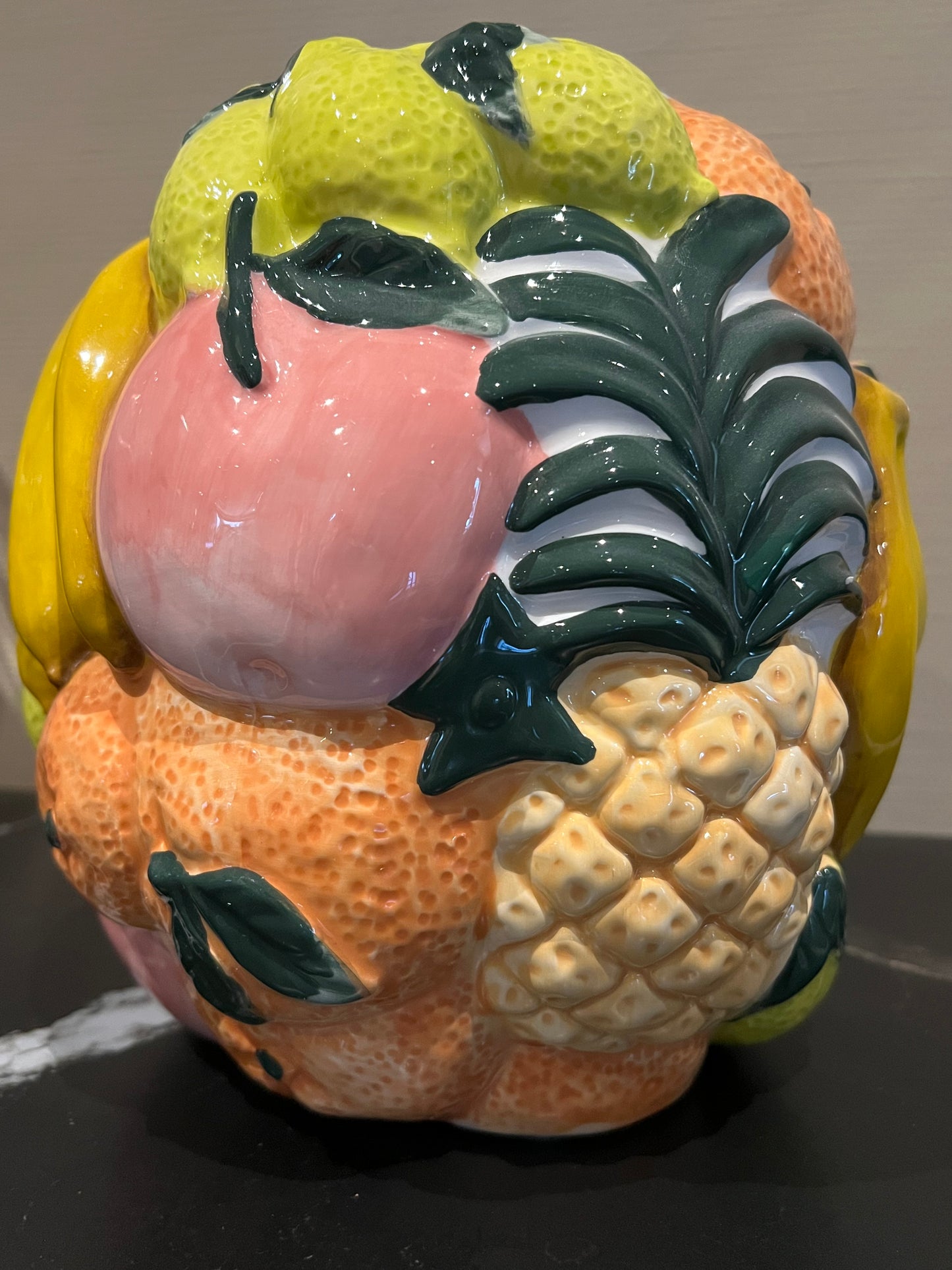 Aardewerk vaas 'Multi fruit' L