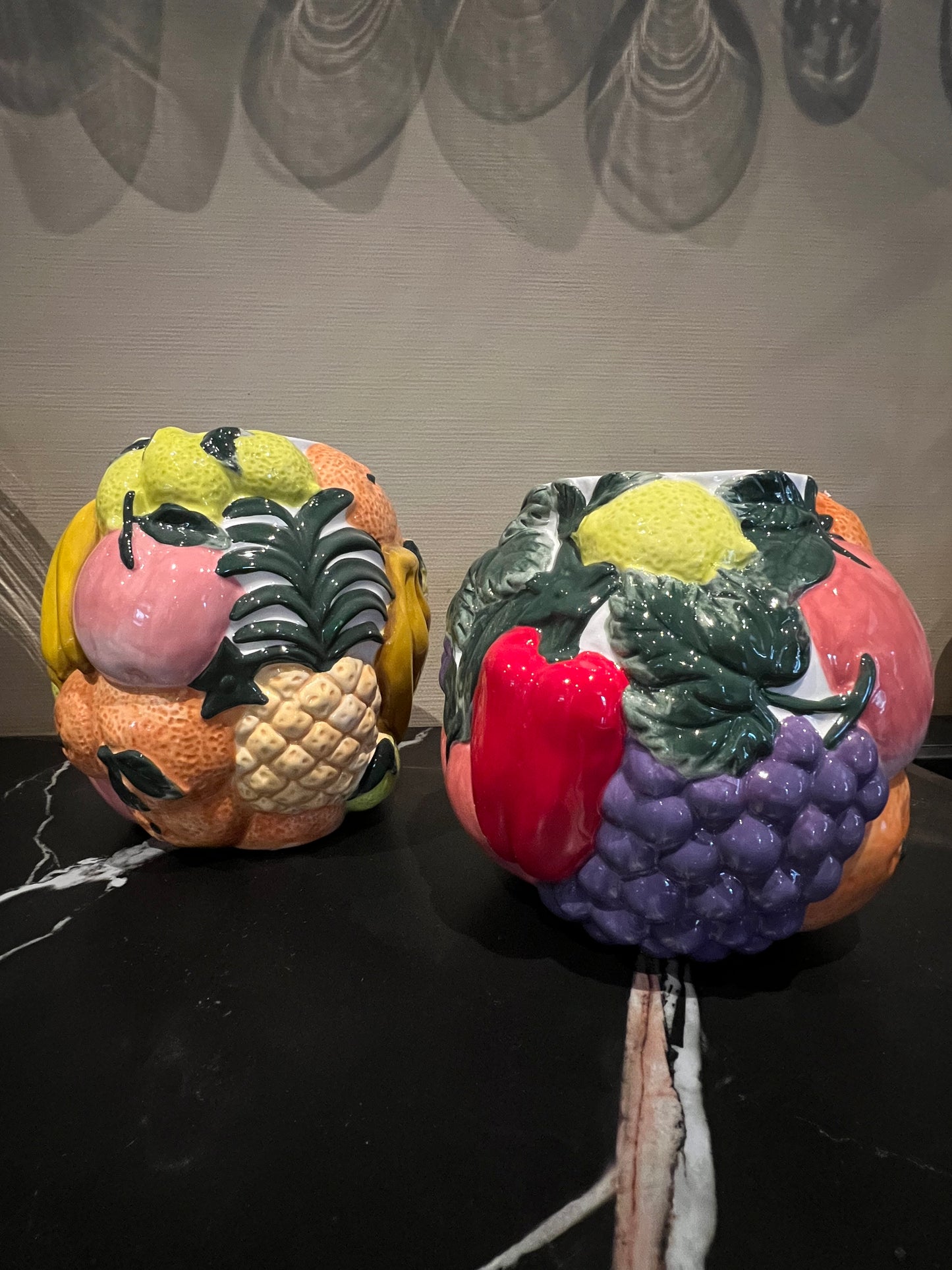 Aardewerk vaas 'Multi fruit' M
