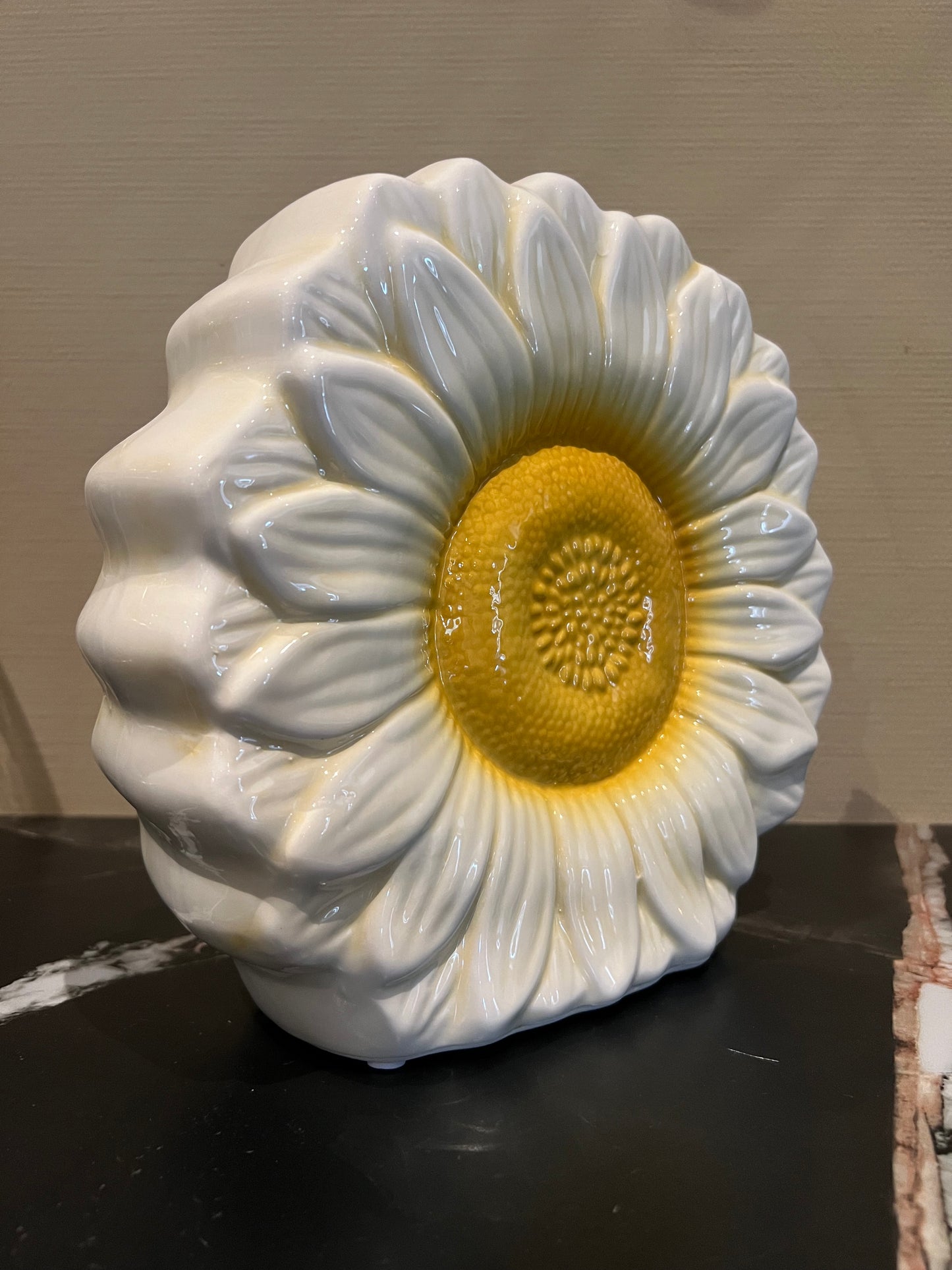 Aardewerk vaas Daisy
