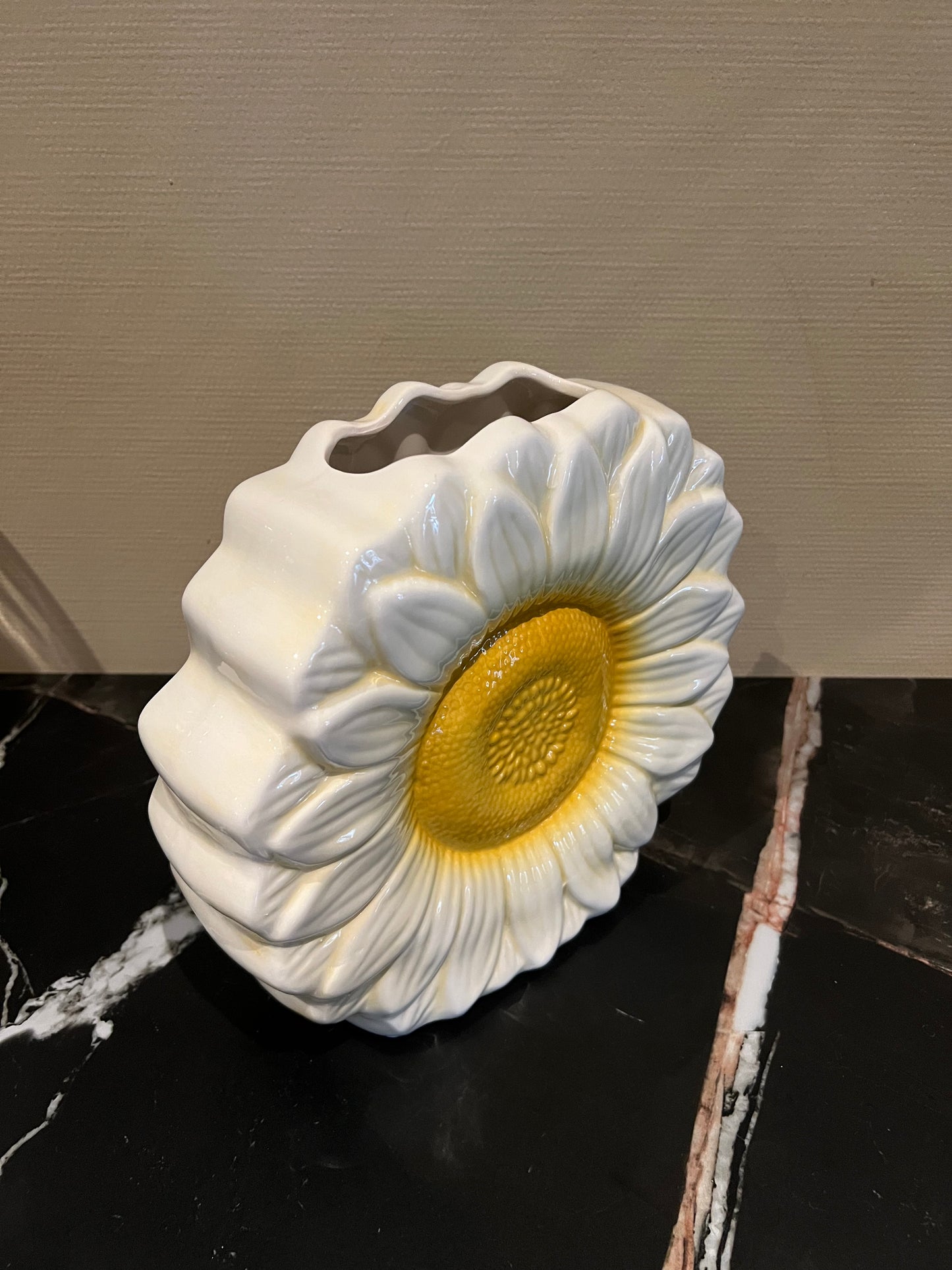 Aardewerk vaas Daisy