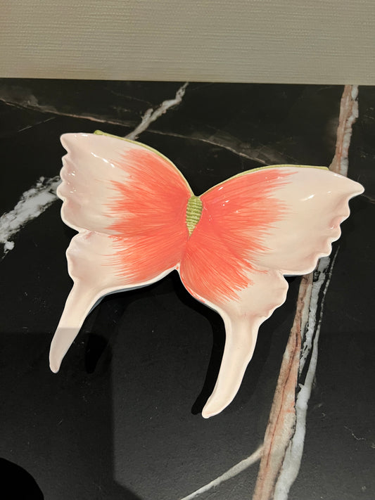 Light & Living schaal Butterfly roze 27,5 cm