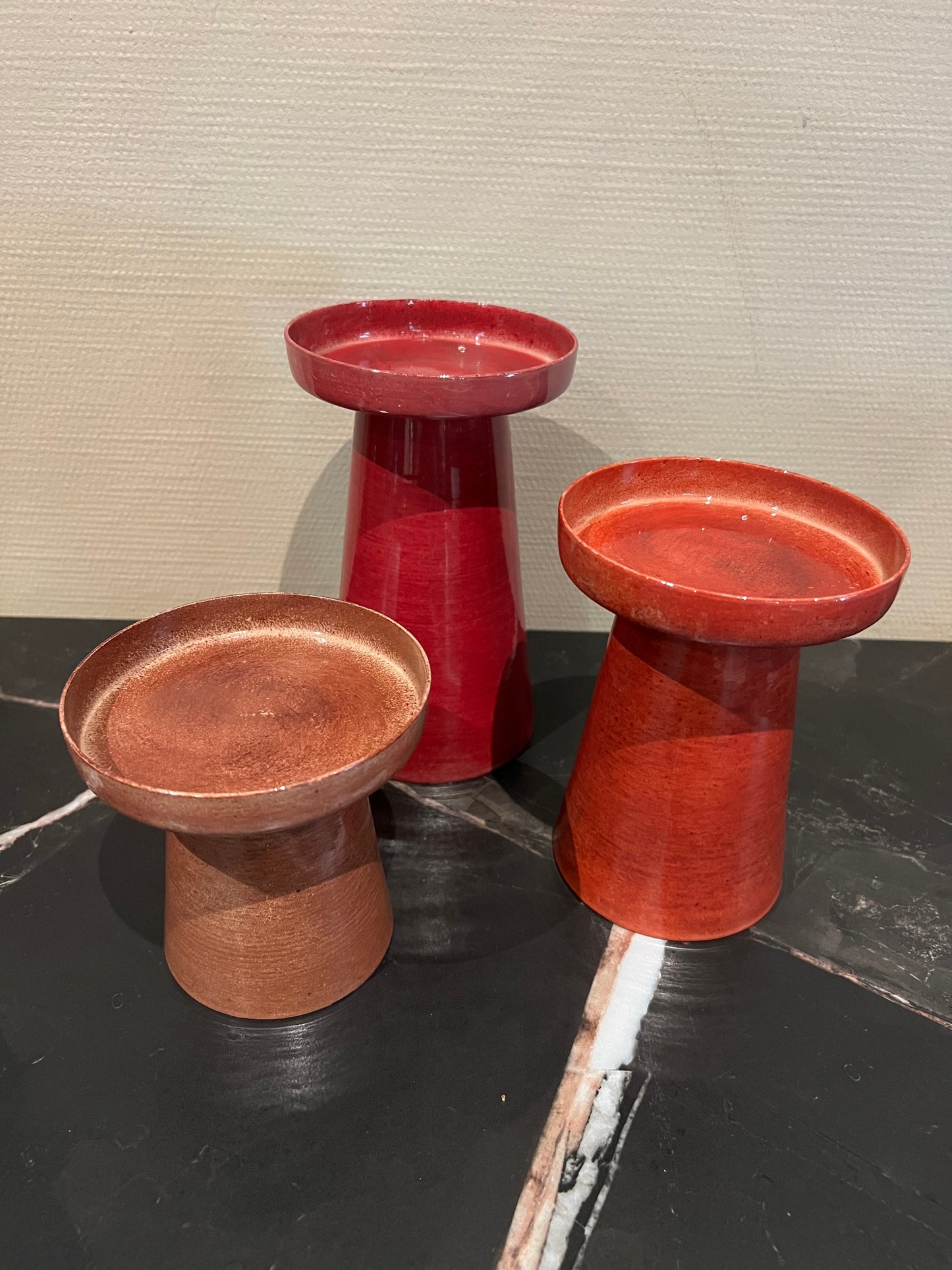 Kaarsenstandaard set van 3