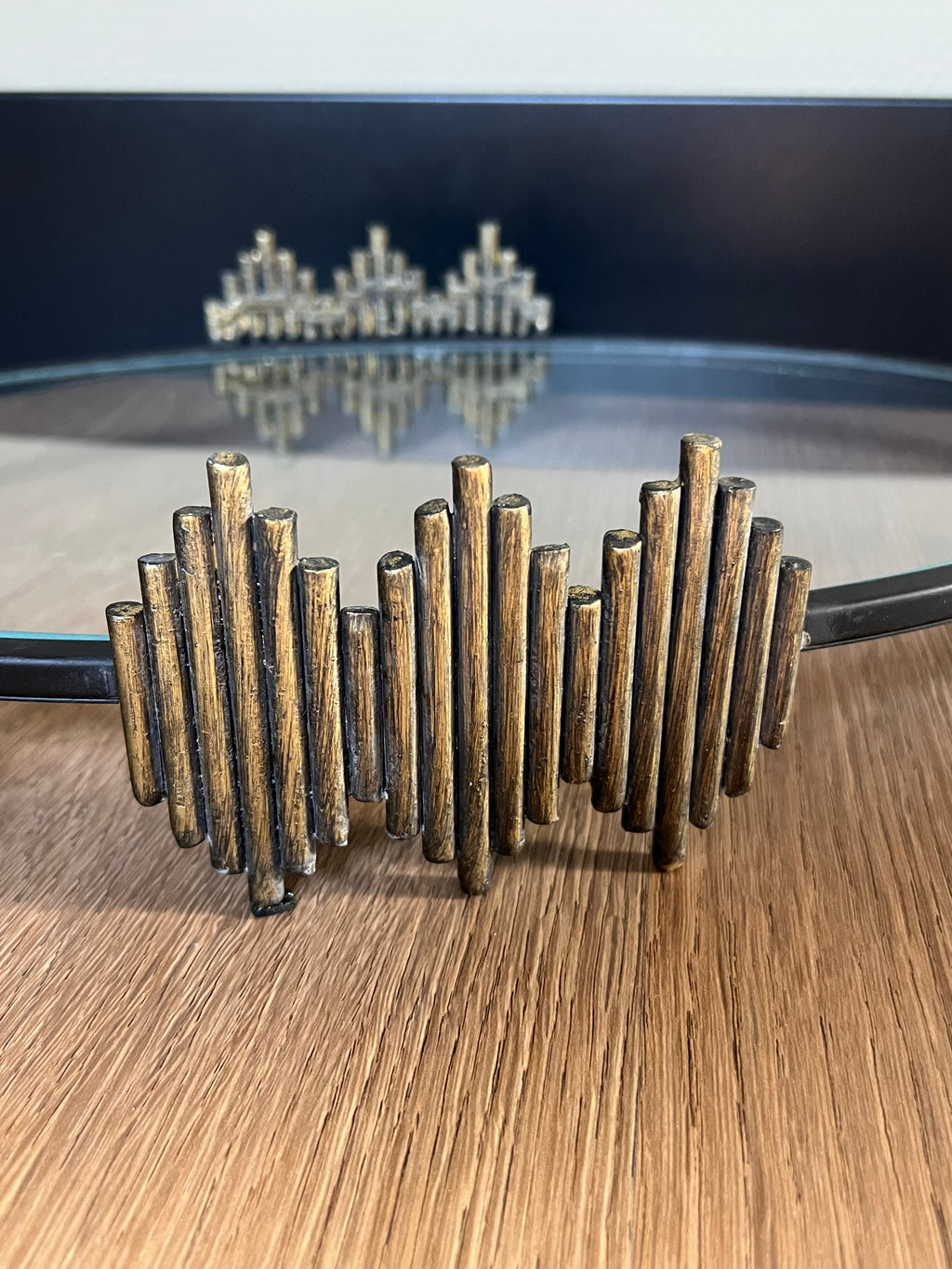 PMTD plateau Pintes goudkleurig 41,5 cm