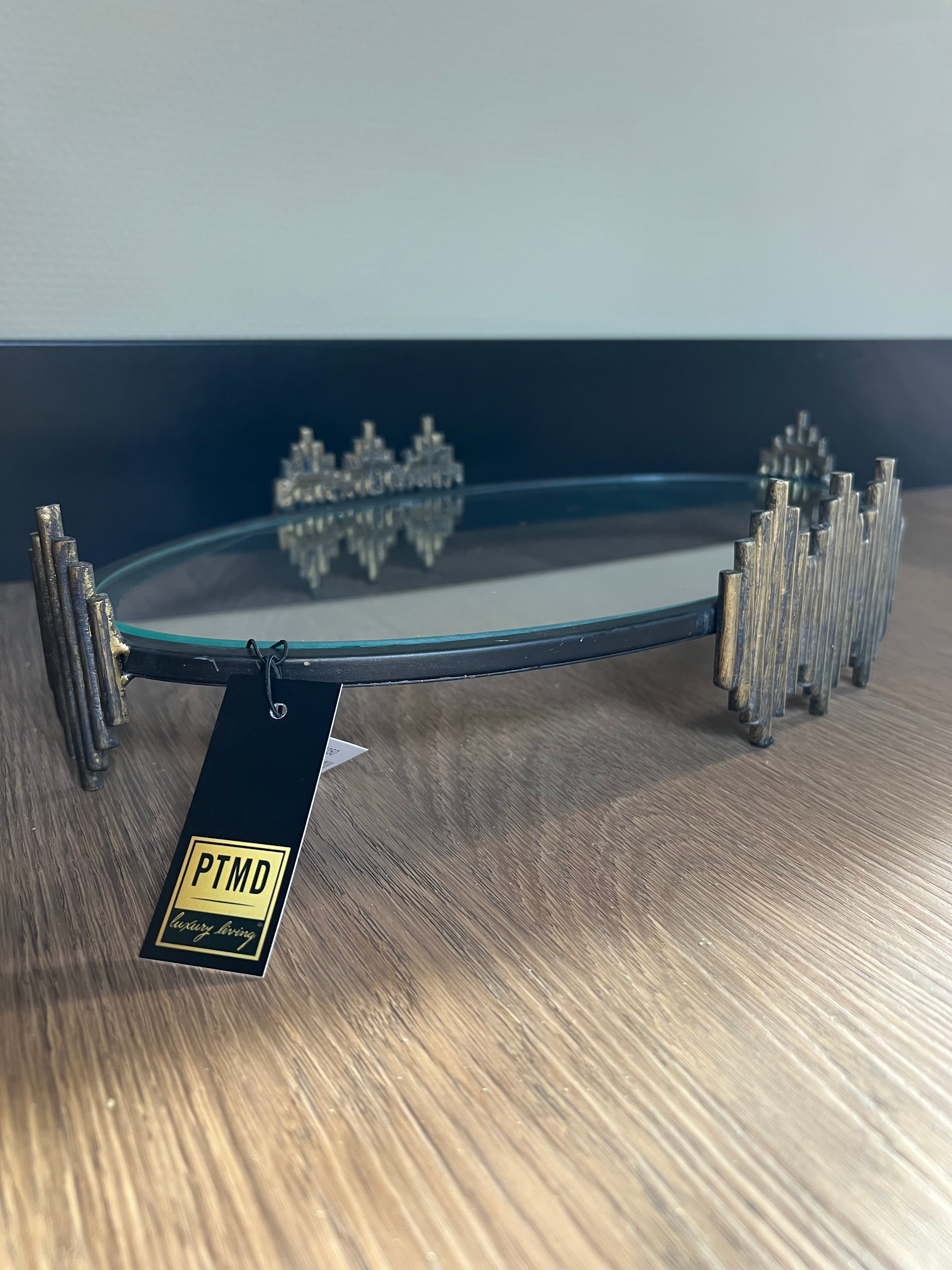 PMTD plateau Pintes goudkleurig 41,5 cm