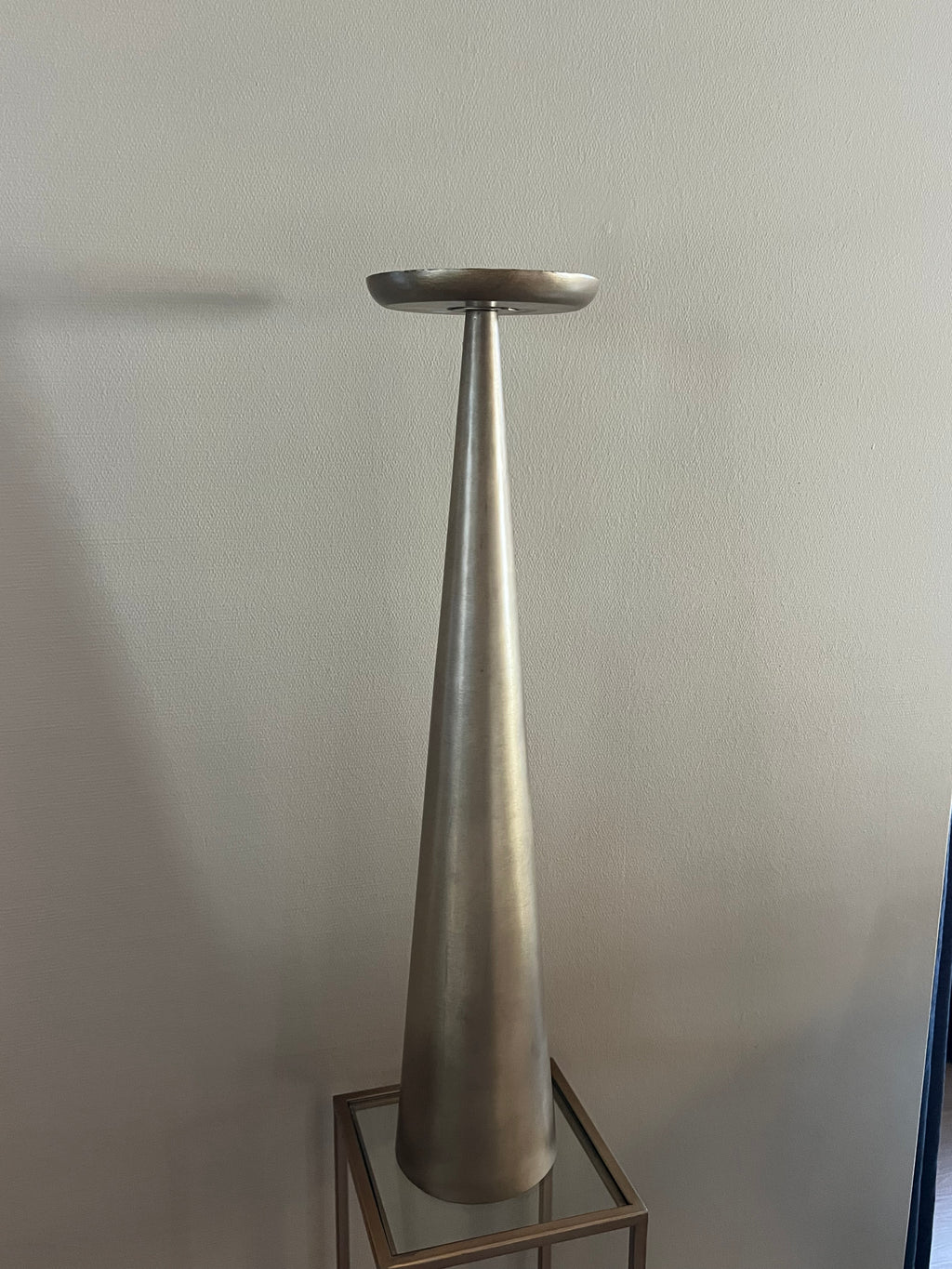 Kandelaar goudkleurig 82 cm