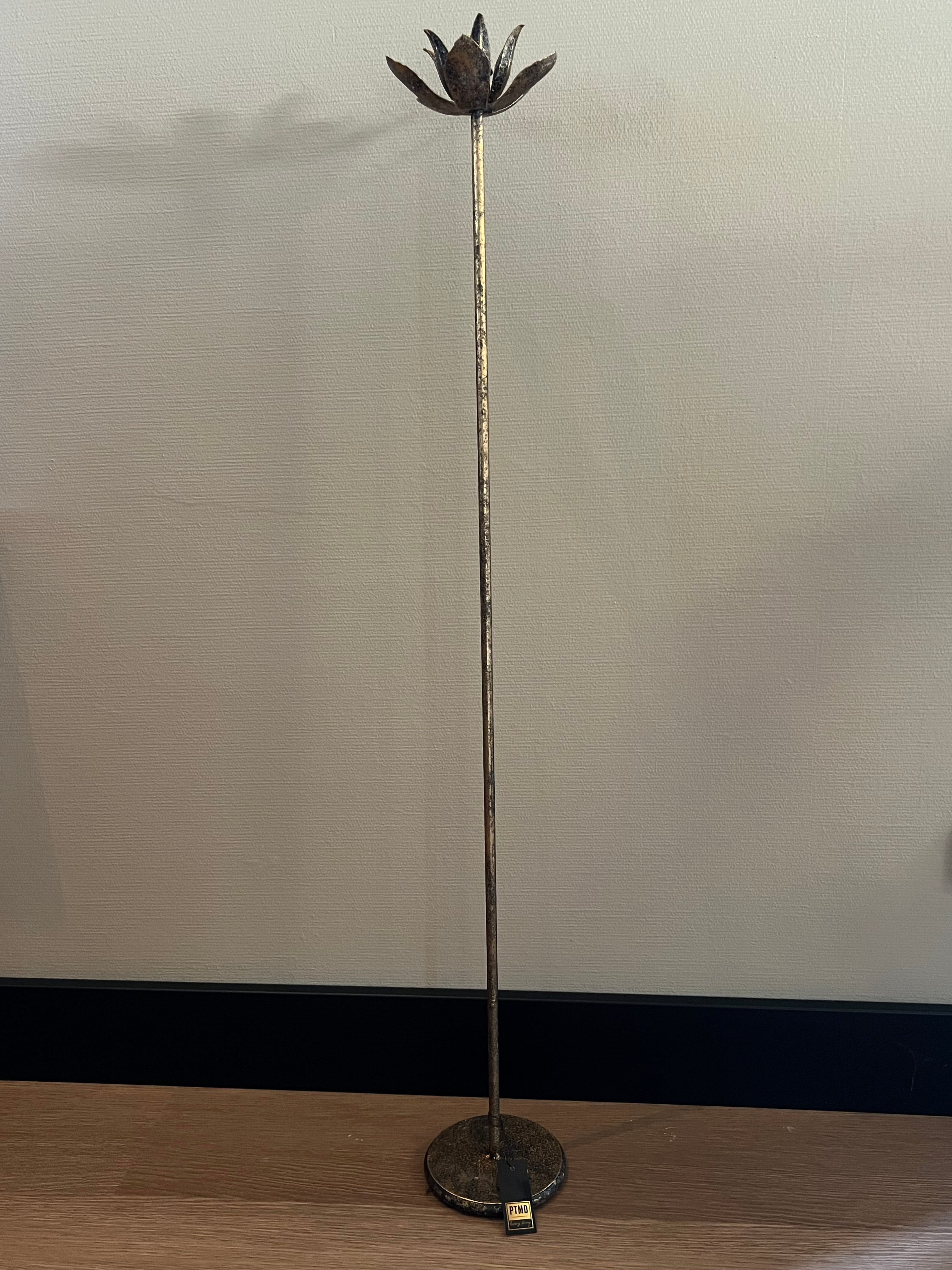 PTMD kaarshouder Derio goudkleurig 107 cm