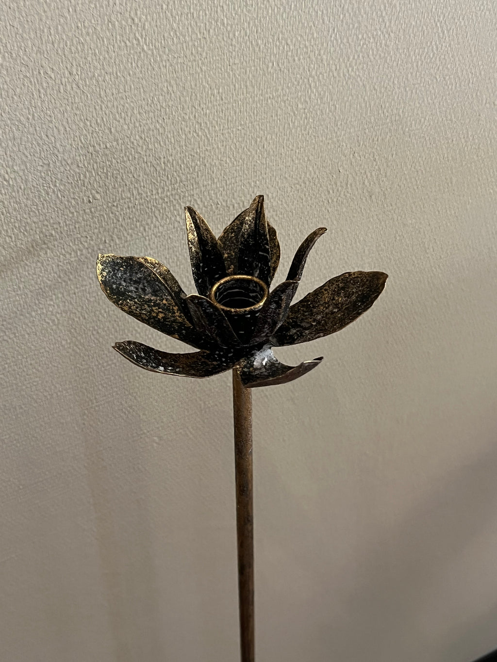 PTMD kaarshouder Derio goudkleurig 107 cm