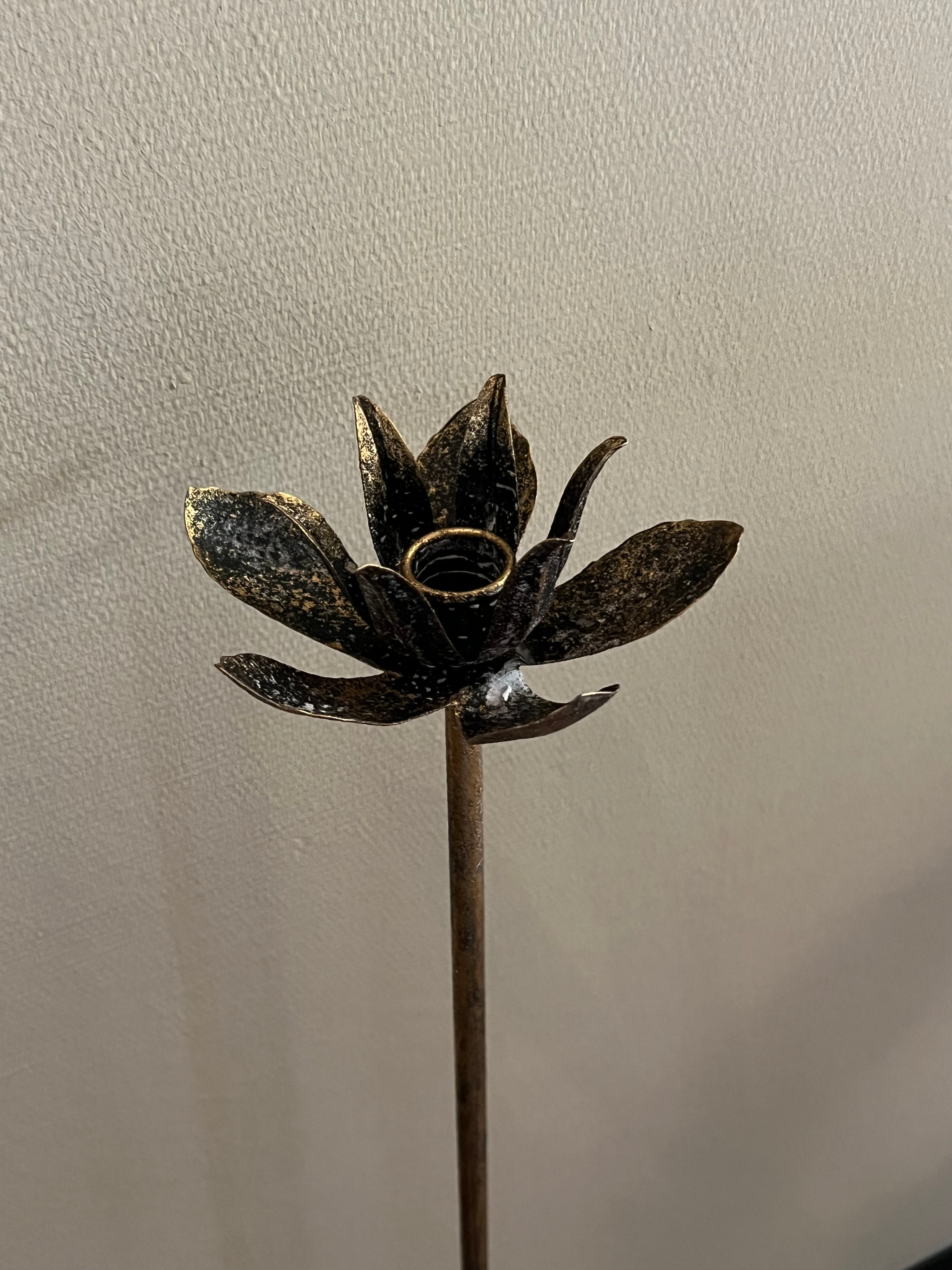 PTMD kaarshouder Derio goudkleurig 107 cm