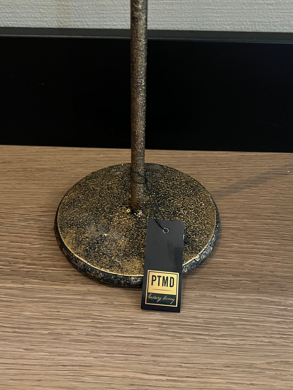 PTMD kaarshouder Derio goudkleurig 107 cm