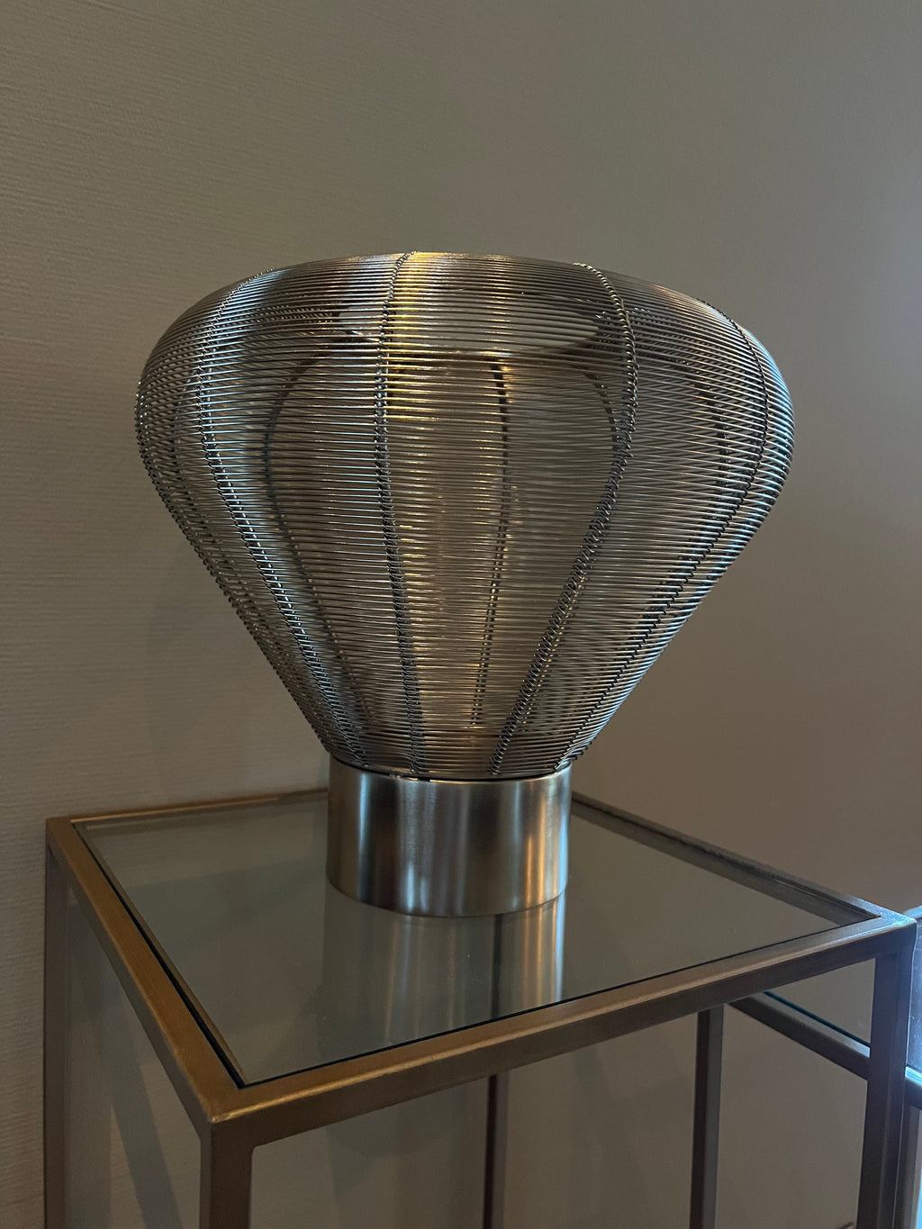 Light en Living theelichthouder Mealynn goudkleurig 33 cm