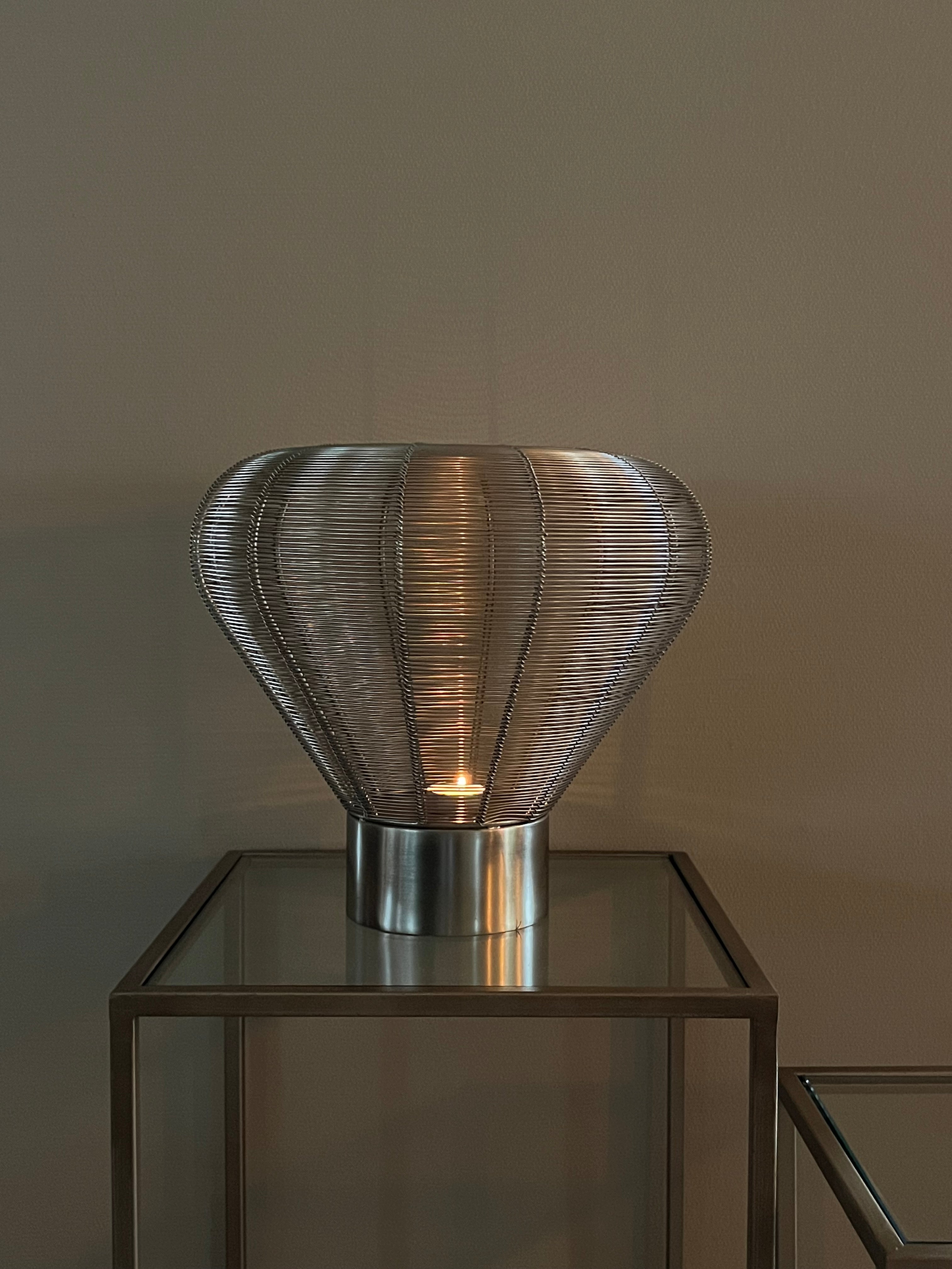 Light en Living theelichthouder Mealynn goudkleurig 33 cm