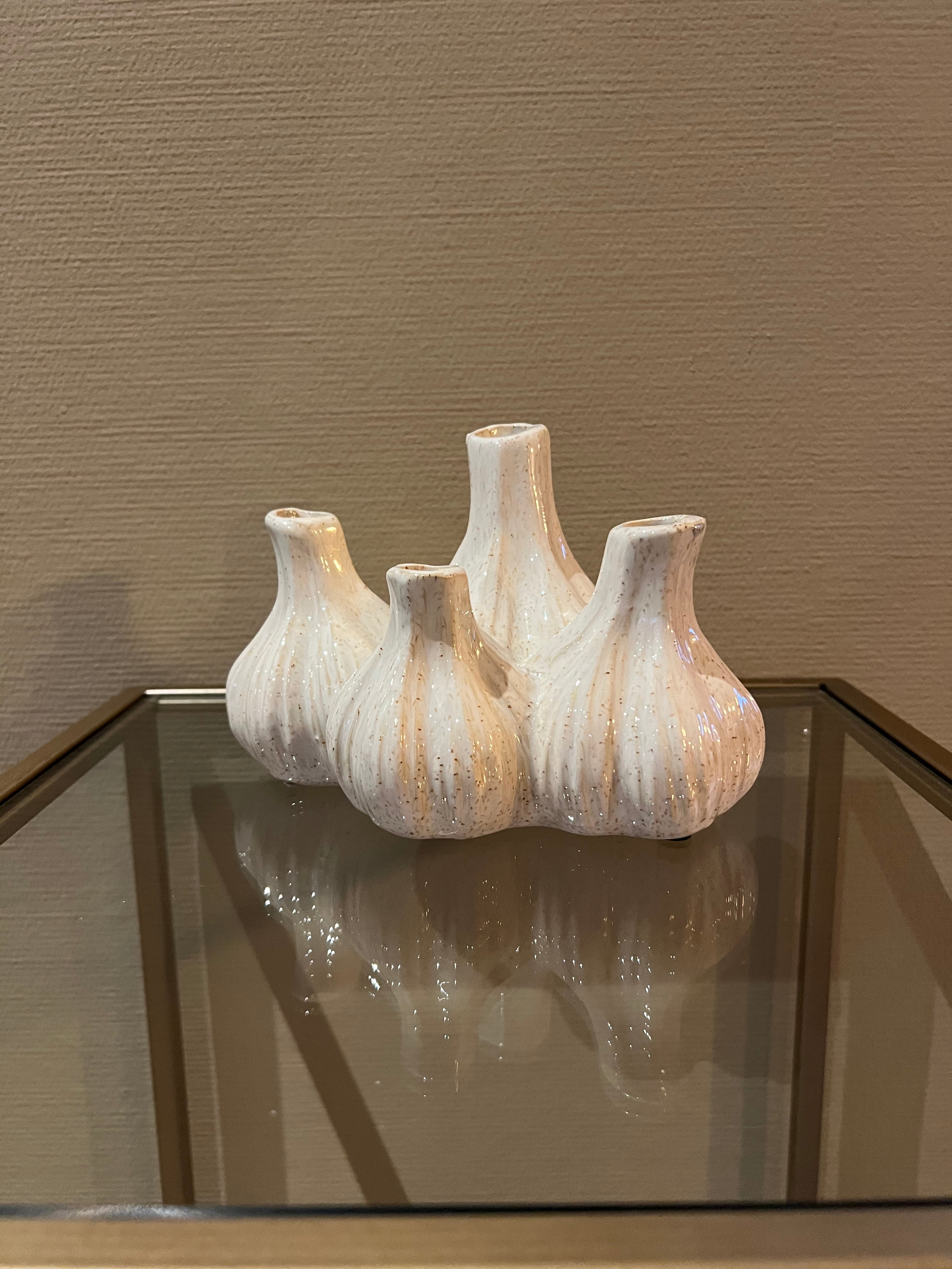 Tulpenvaas garlic beige