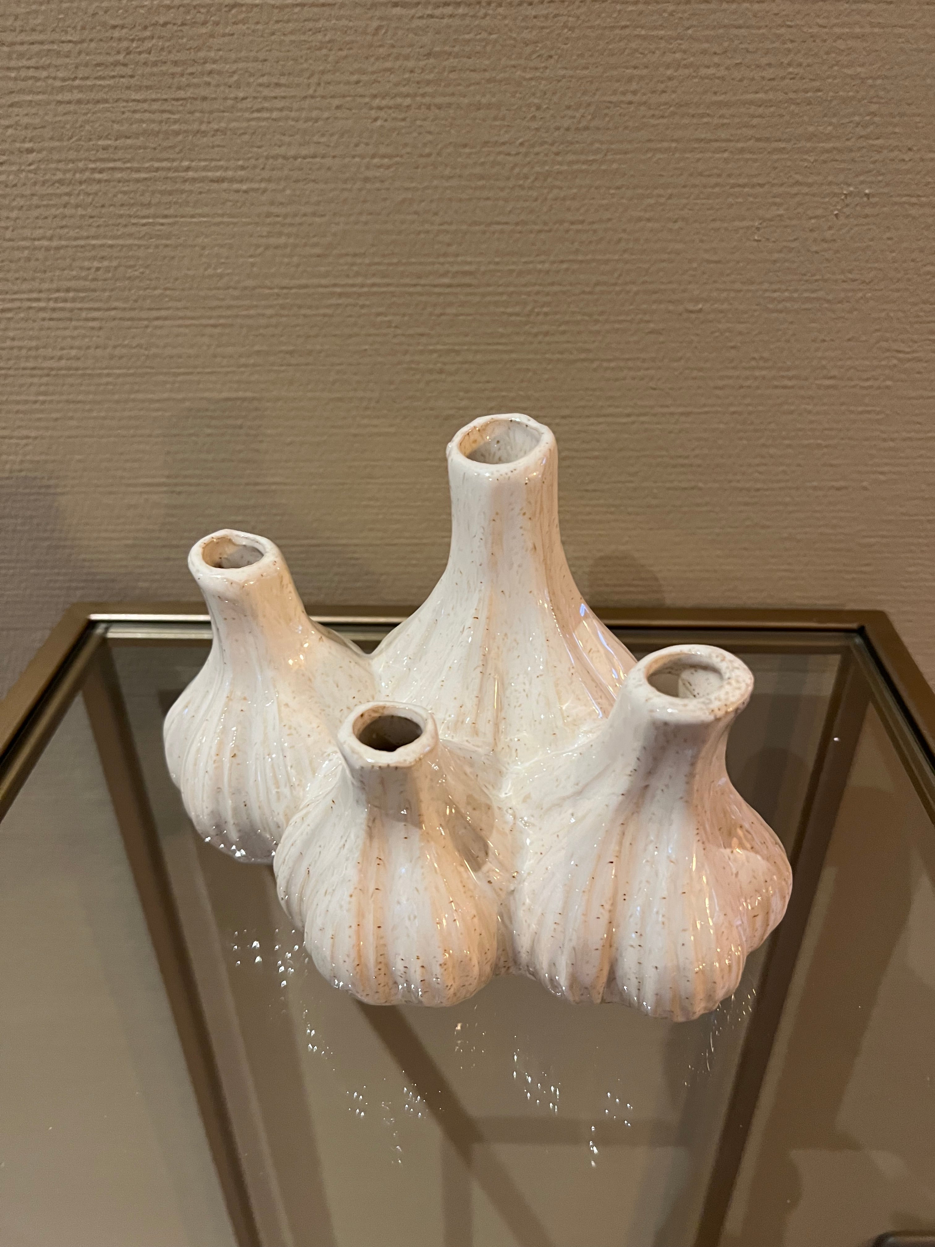 Tulpenvaas garlic beige