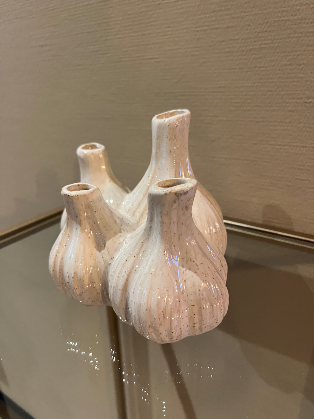 Tulpenvaas garlic beige