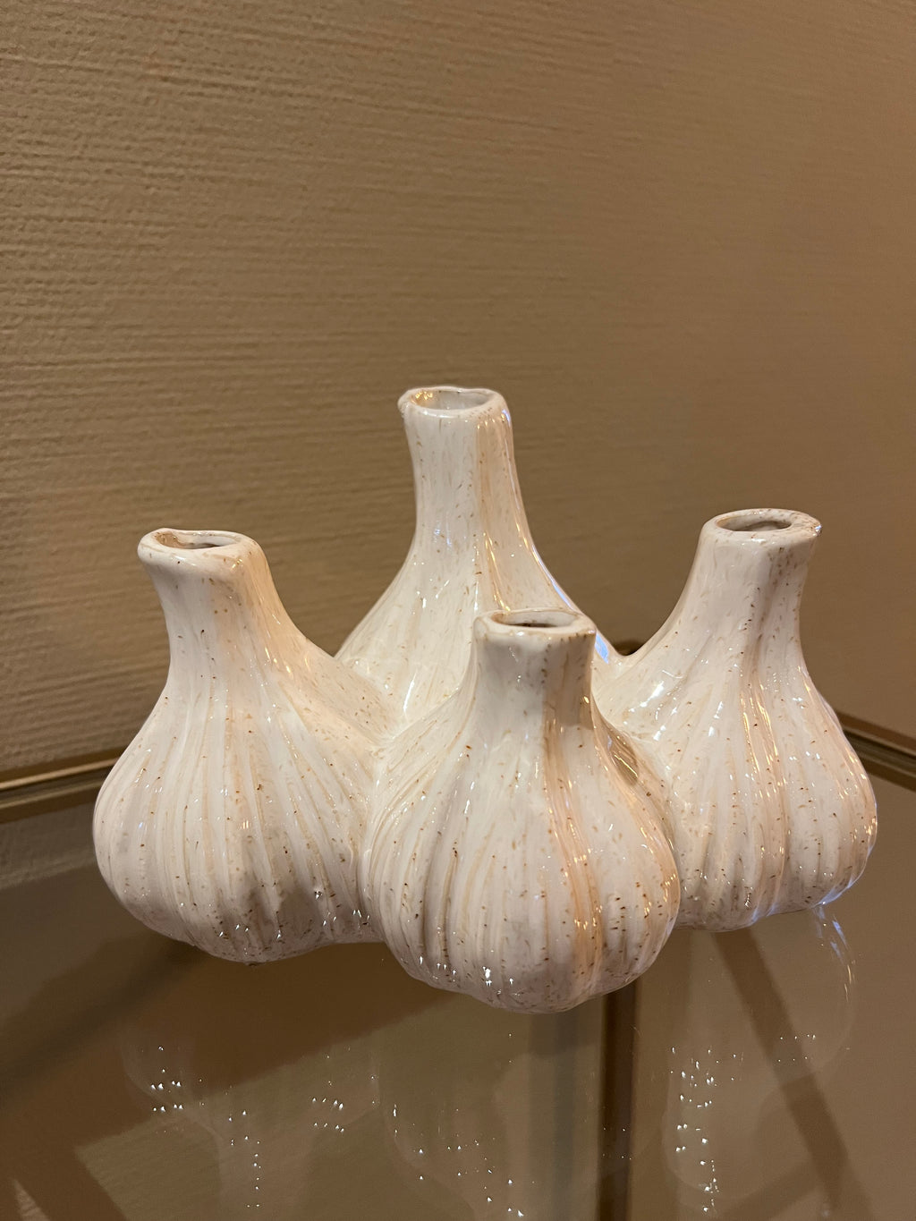 Tulpenvaas garlic beige