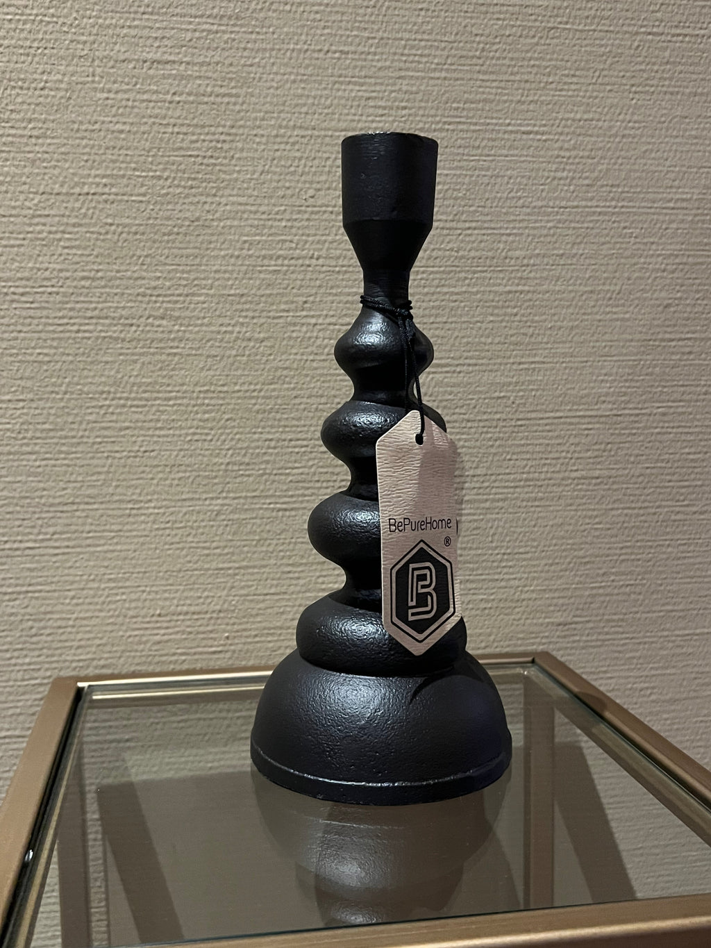 BePureHome kaarsenhouder Twisted 23 cm