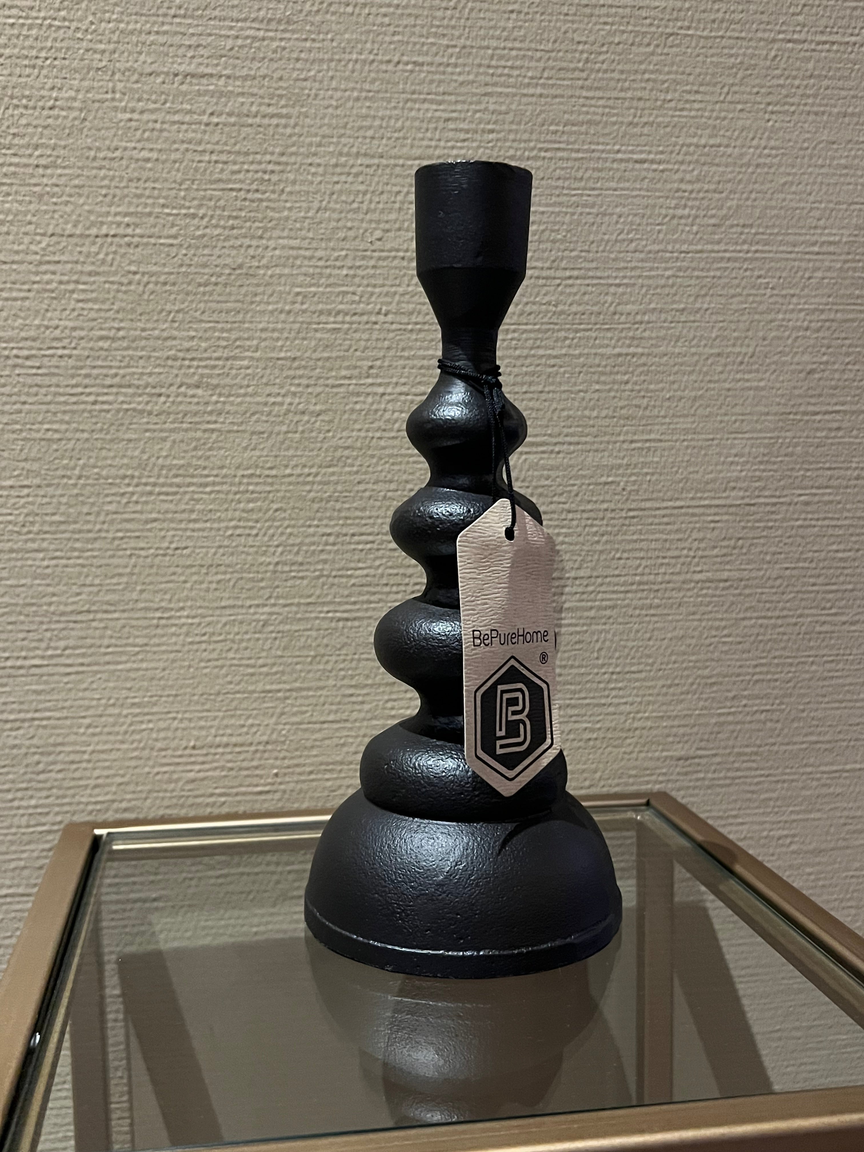 BePureHome kaarsenhouder Twisted 23 cm