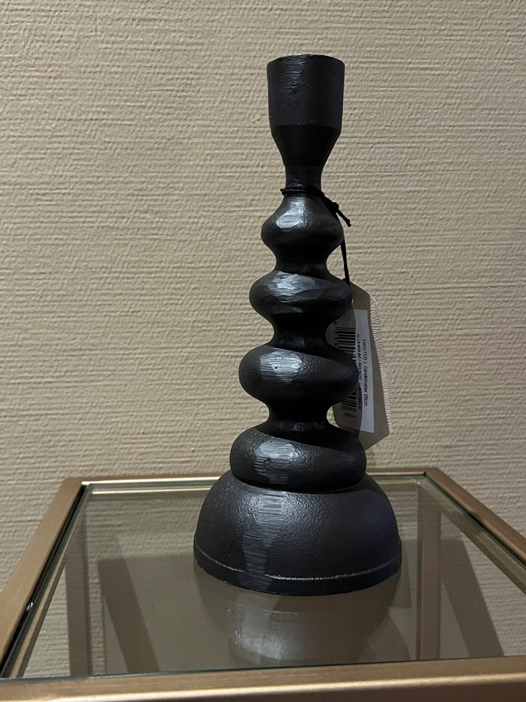 BePureHome kaarsenhouder Twisted 23 cm