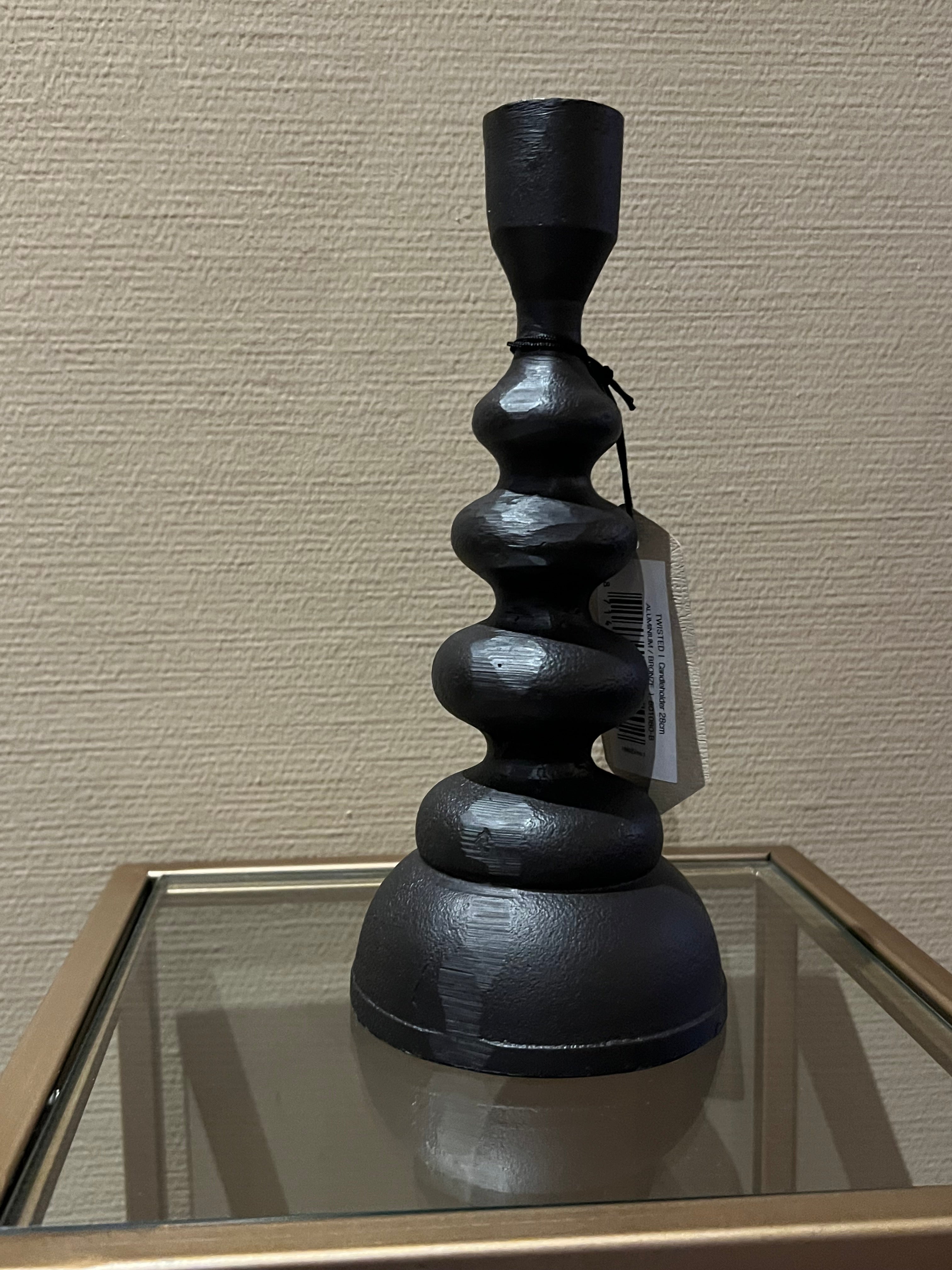 BePureHome kaarsenhouder Twisted 23 cm