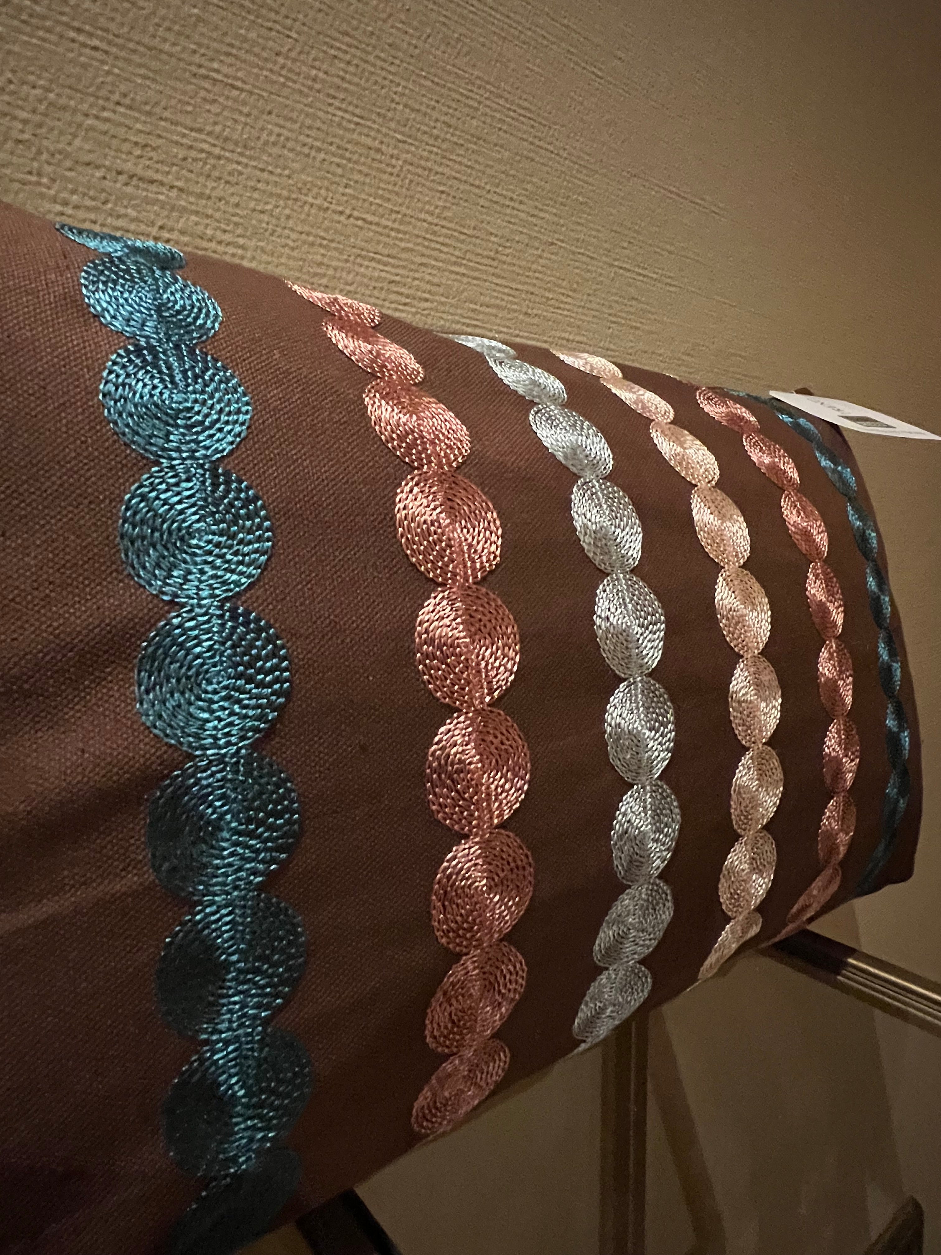 Dutch Decor kussenhoes Fonta bruin 30 x 50 cm