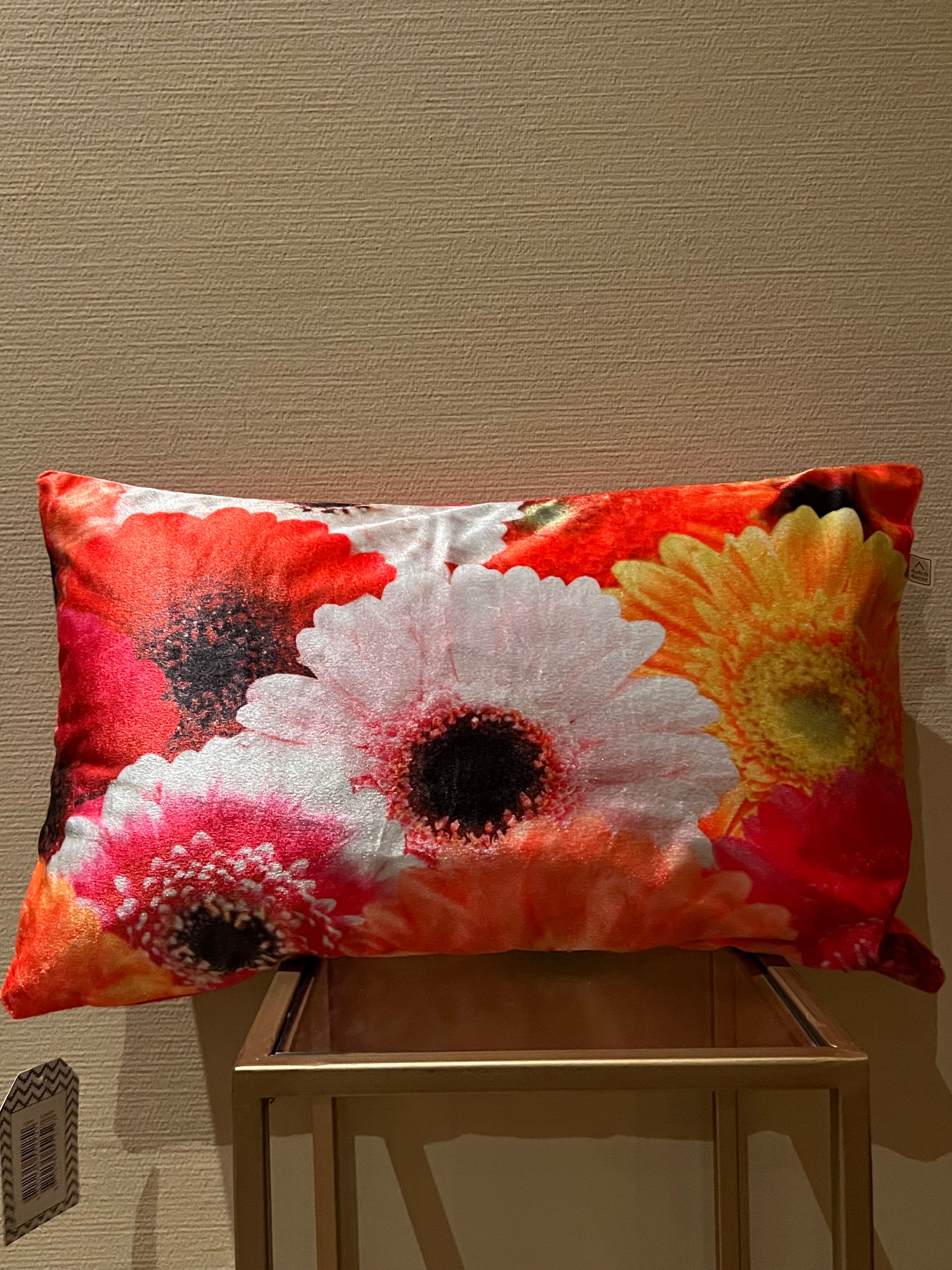 Dutch Decor kussenhoes Samara fuchsia 30 x 50 cm