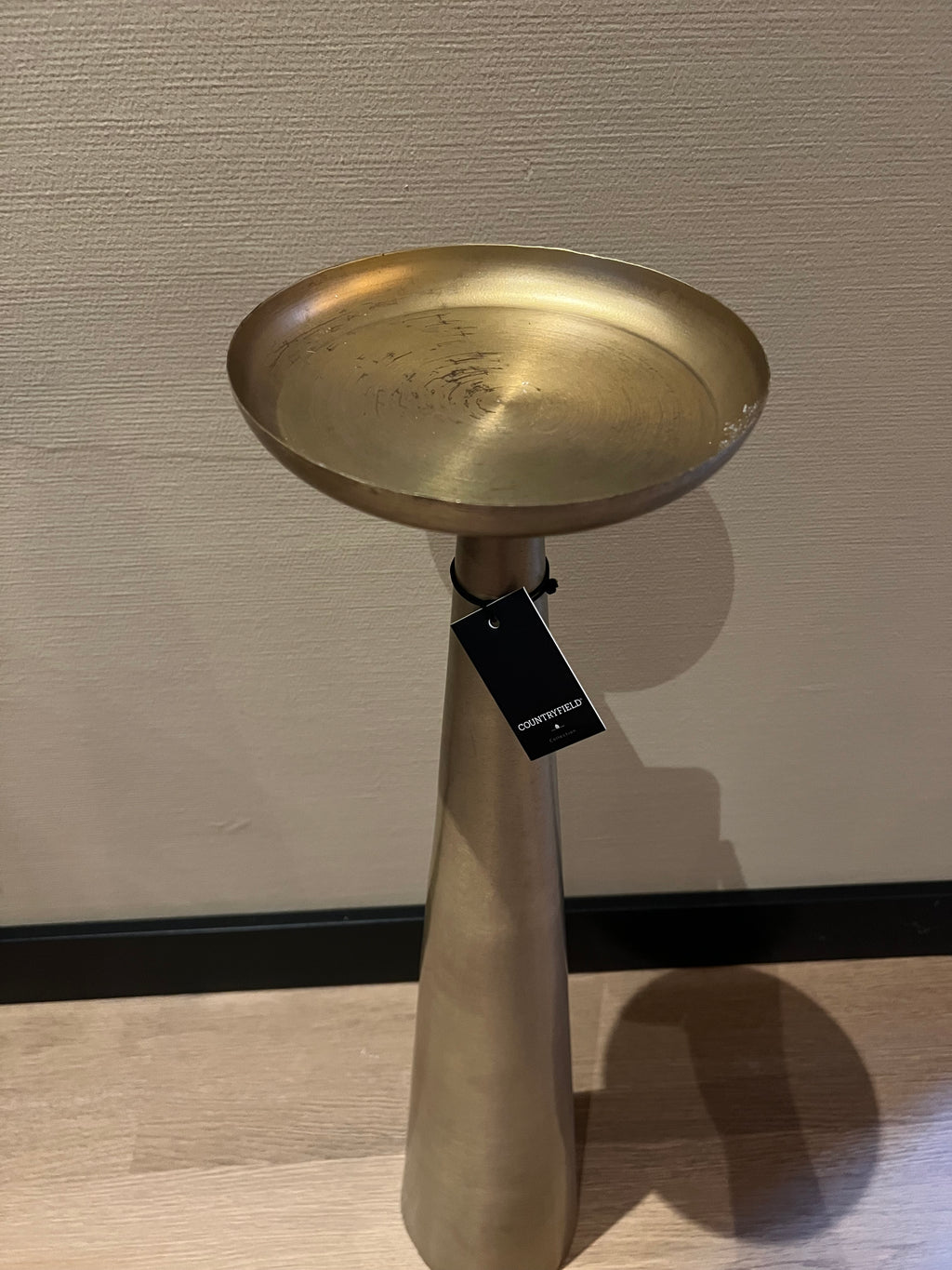 Kandelaar goudkleurig 82 cm