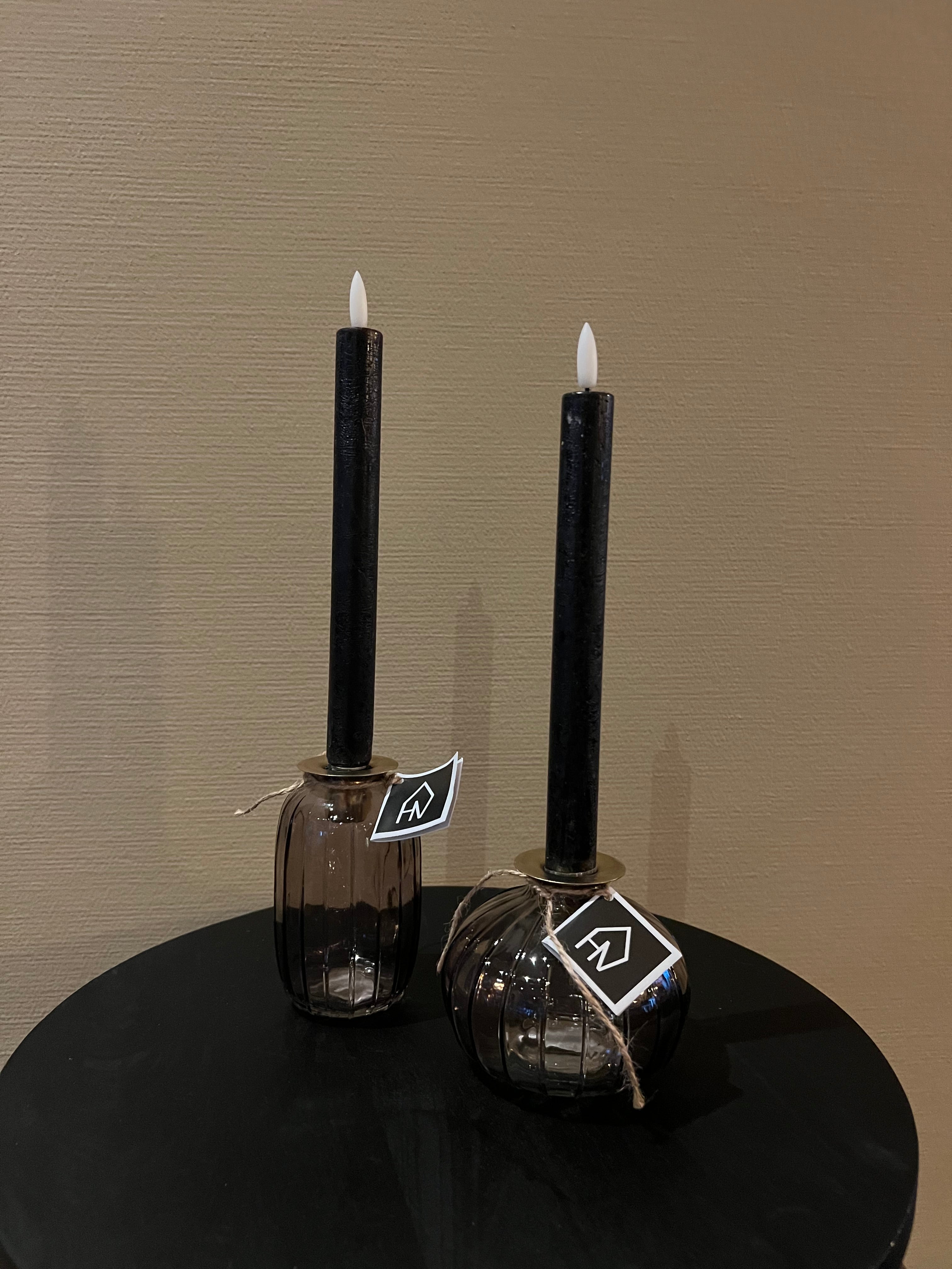 Housevitamin kandelaren set 8,5 cm en  11,5 cm