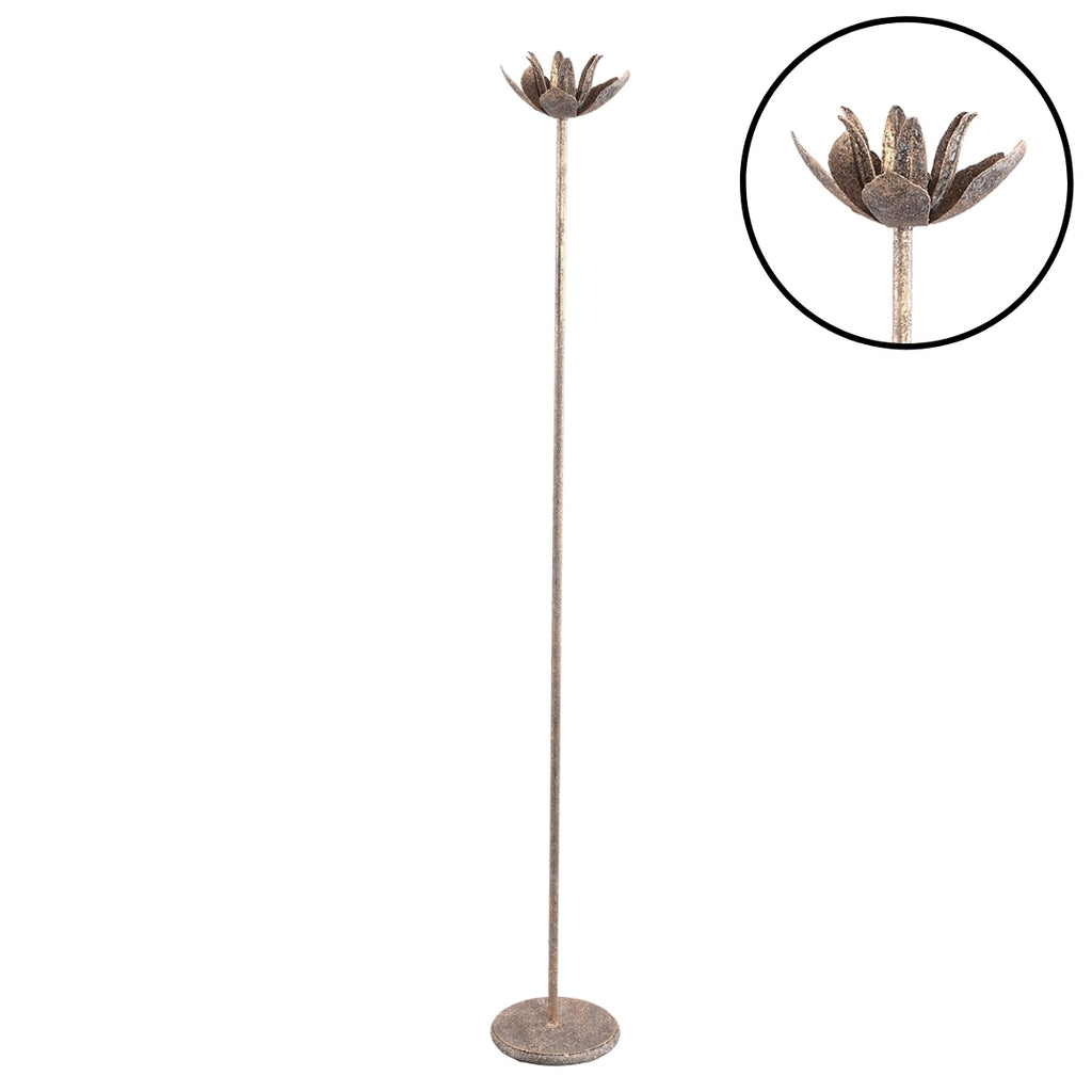 PTMD kaarshouder Derio goudkleurig 107 cm