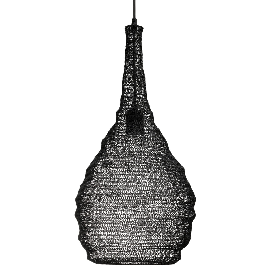 PTMD hanglamp Sarsa zwart 56 cm