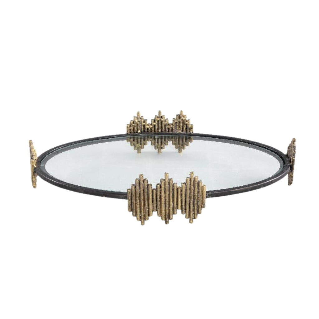 PMTD plateau Pintes goudkleurig 41,5 cm