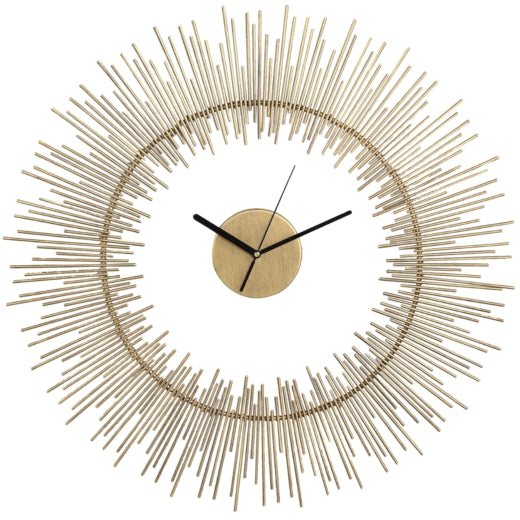 PTMD wandklok Anther goudkleurig 72 cm