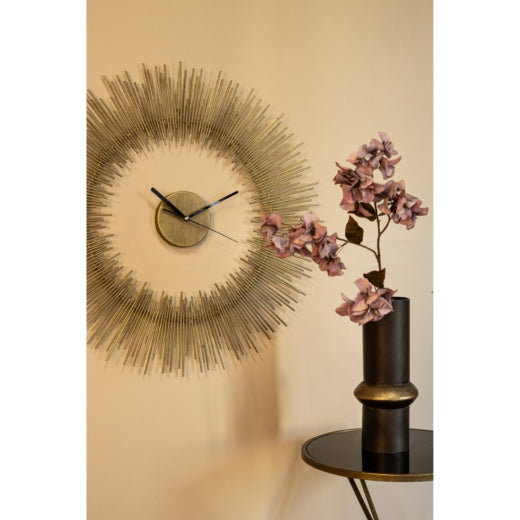 PTMD wandklok Anther goudkleurig 72 cm